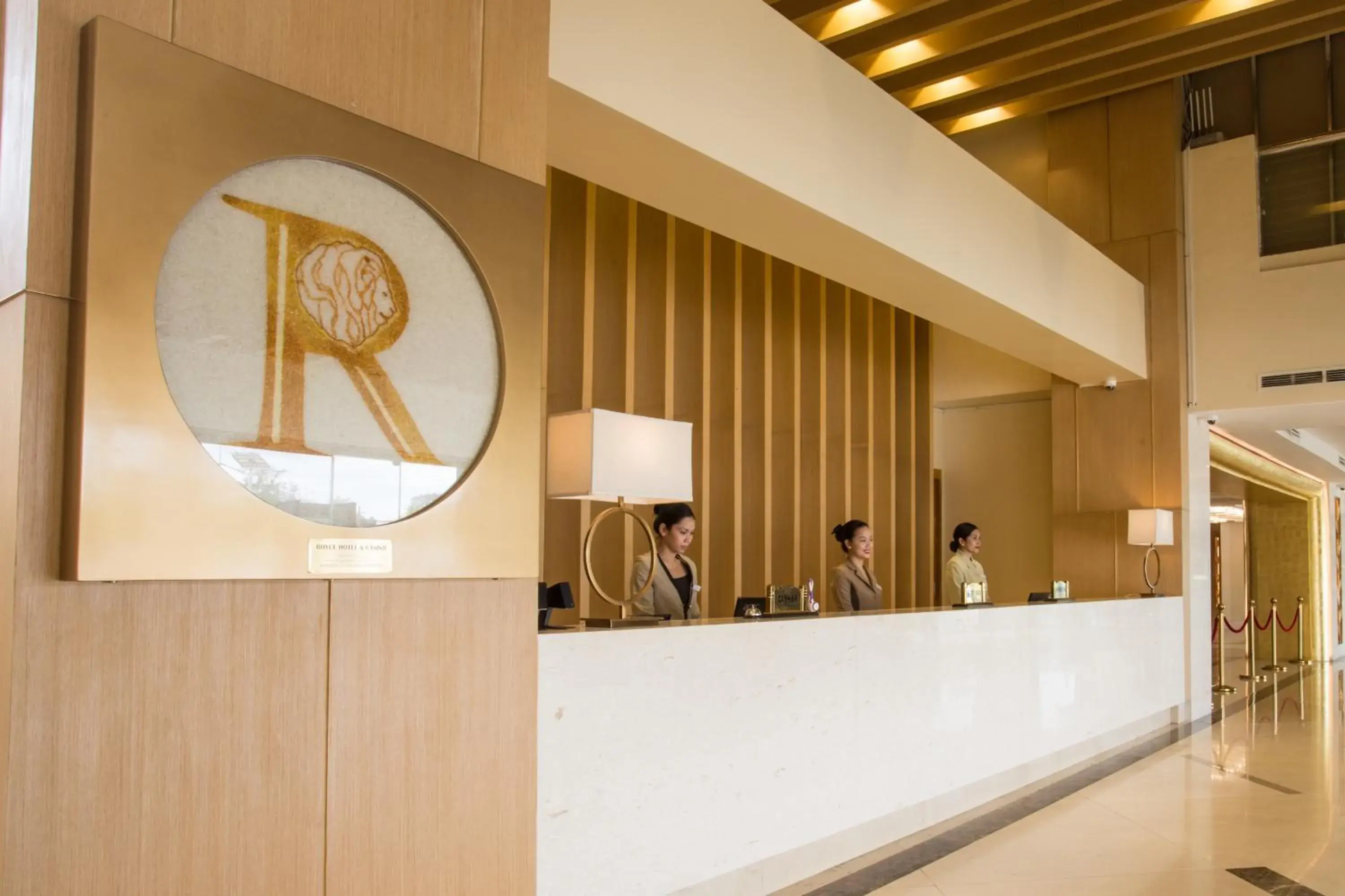 Lobby or reception in Royce Hotel & Casino Lobby or reception in Royce Hotel & Casino