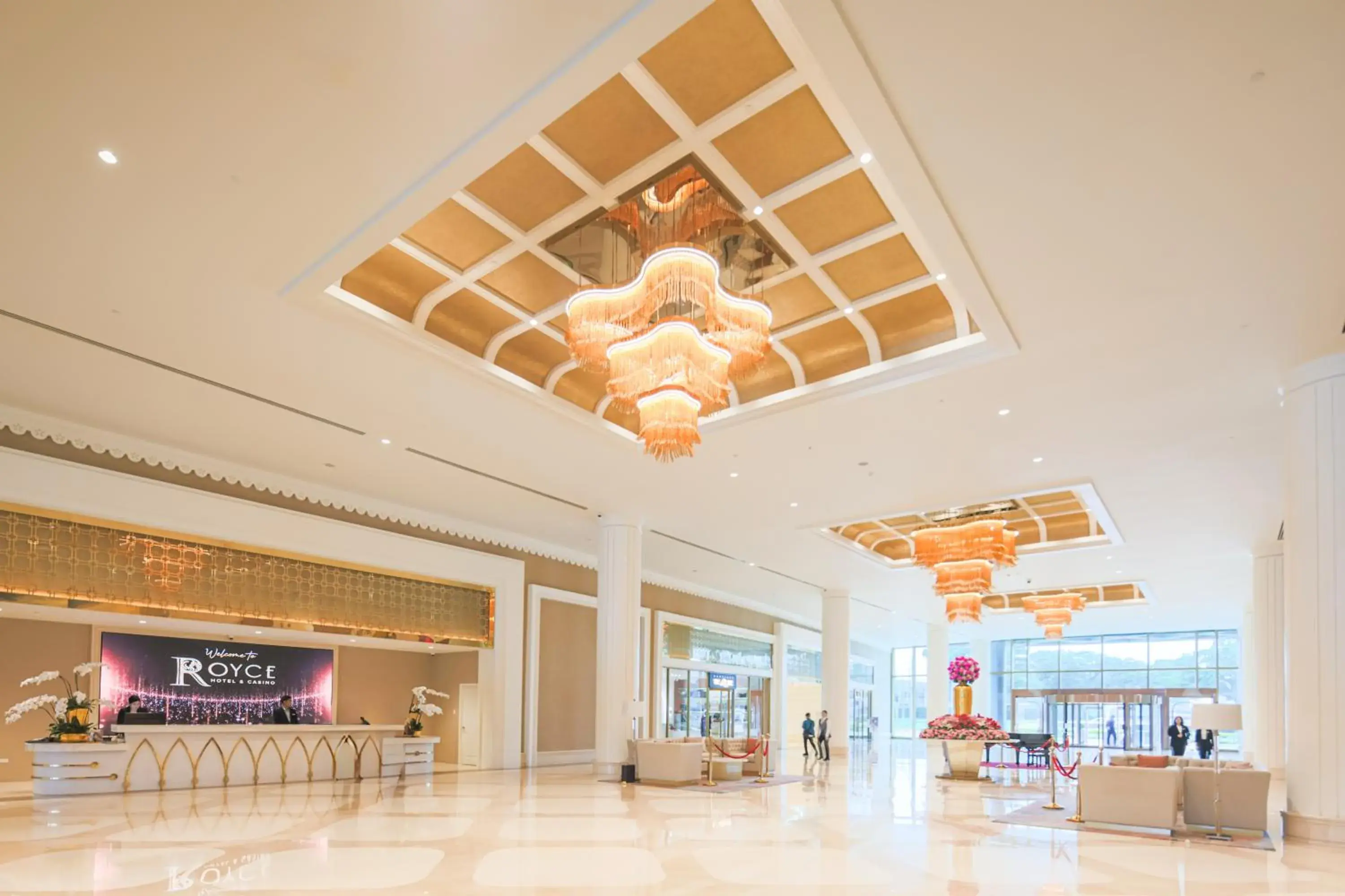 Lobby or reception in Royce Hotel & Casino Lobby or reception in Royce Hotel & Casino