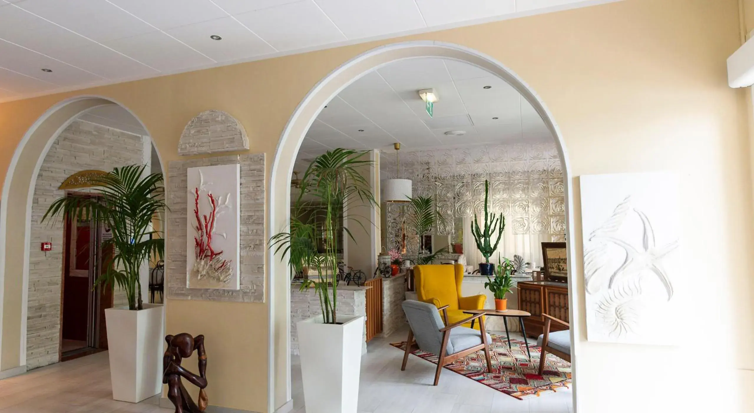 Seating area in Hotel Corallo Garnì