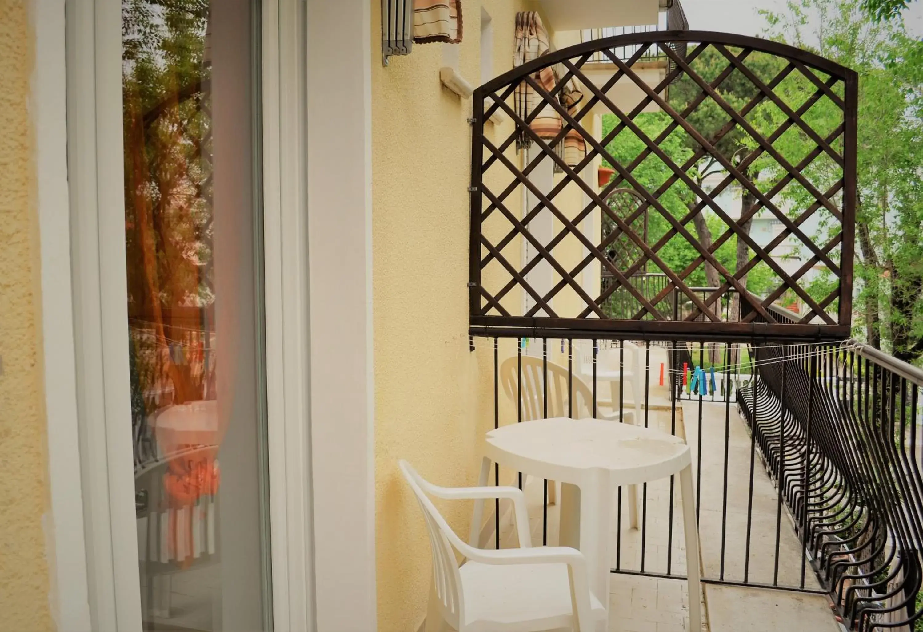 Balcony/Terrace in Hotel Corallo Garnì