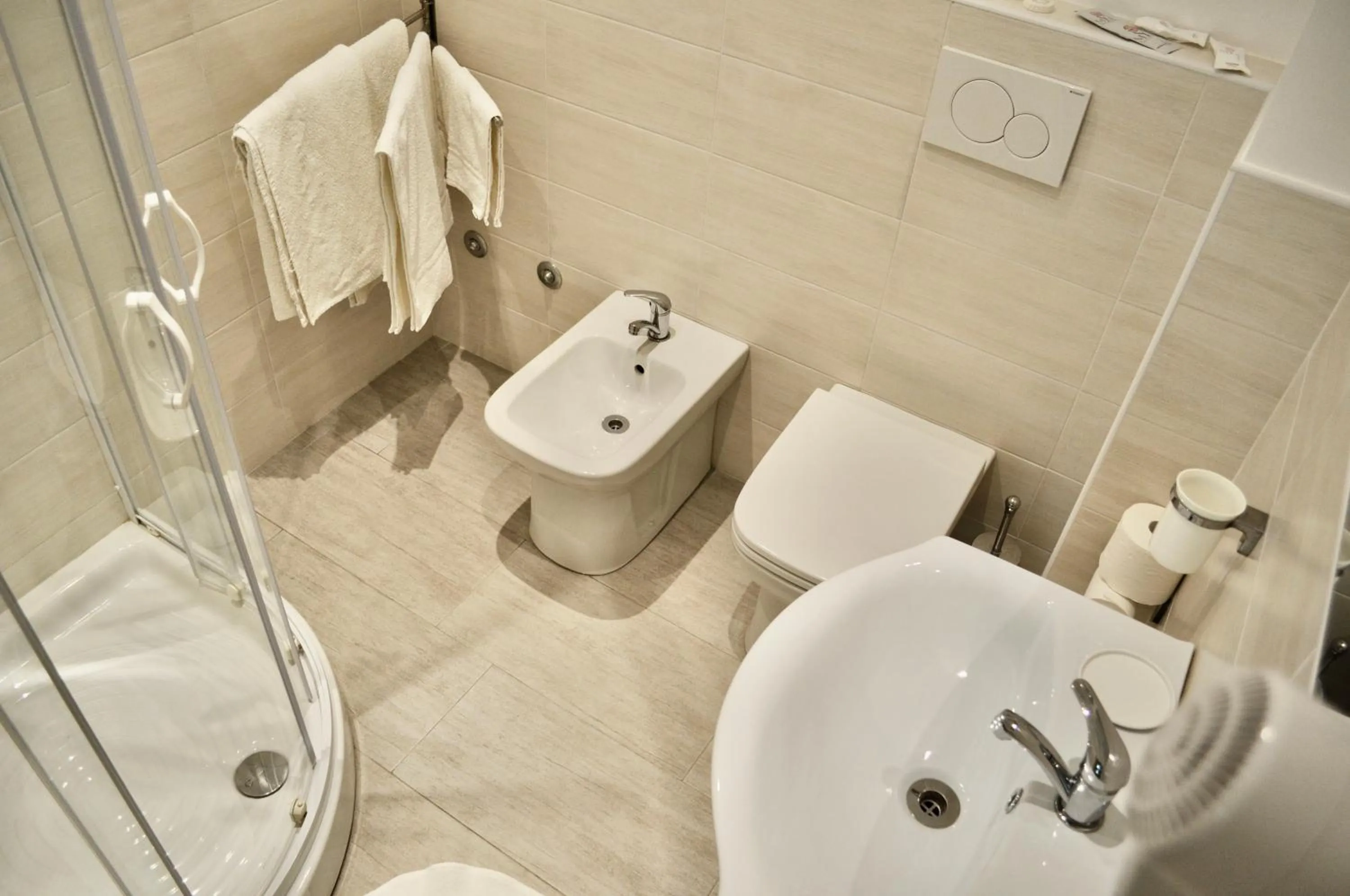 Bathroom in Hotel Corallo Garnì