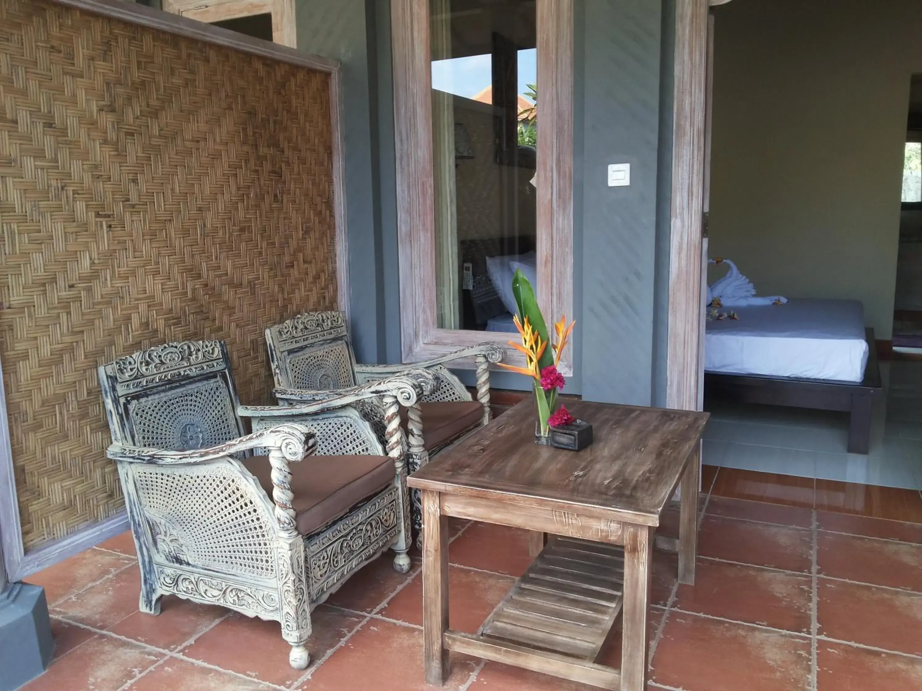 Double or Twin Room with Balcony - single occupancy in Ode Resto Guesthouse Double or Twin Room with Balcony - single occupancy in Ode Resto Guesthouse
