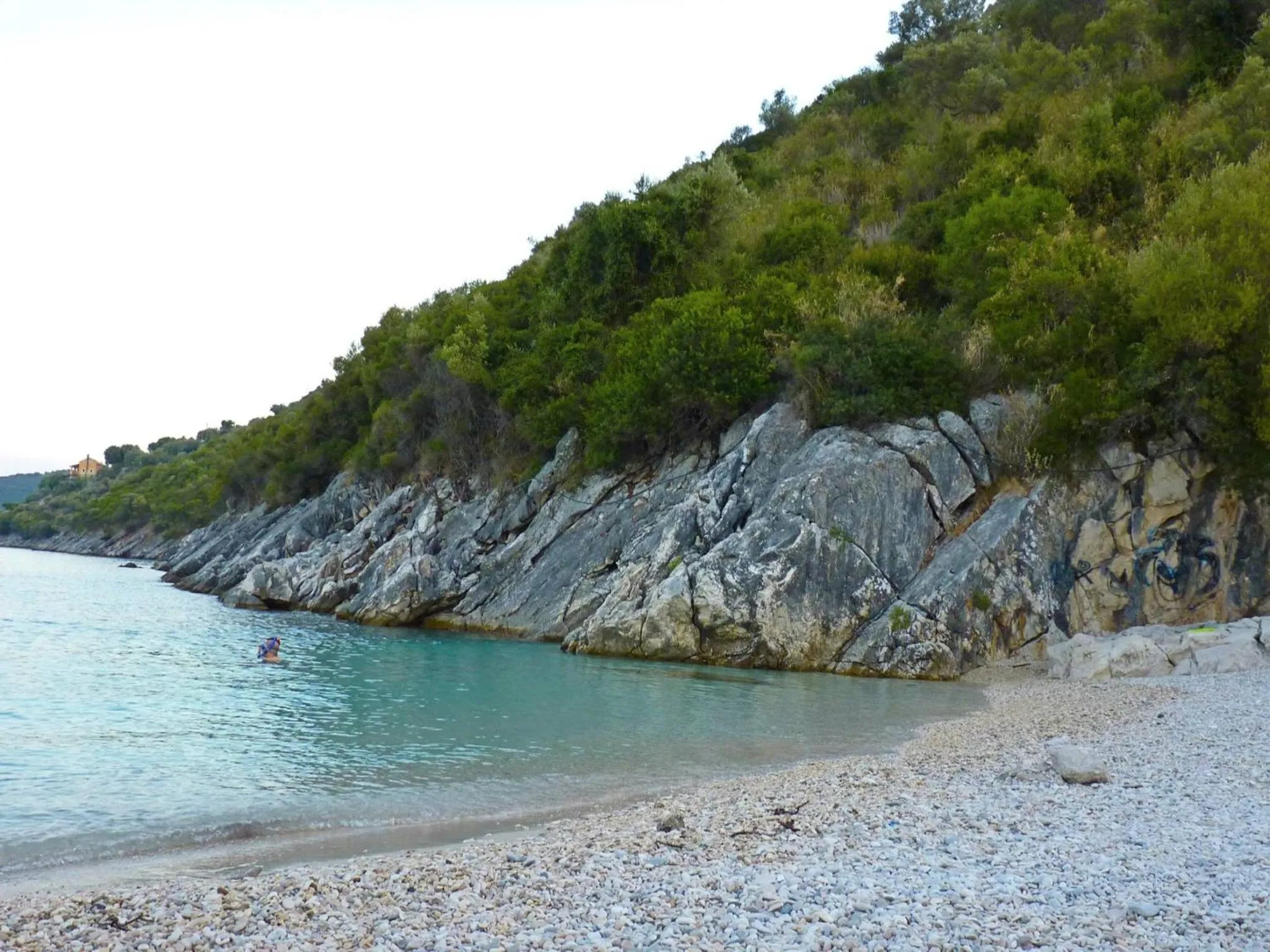Beach in Ilianthos Apartments & Rooms
