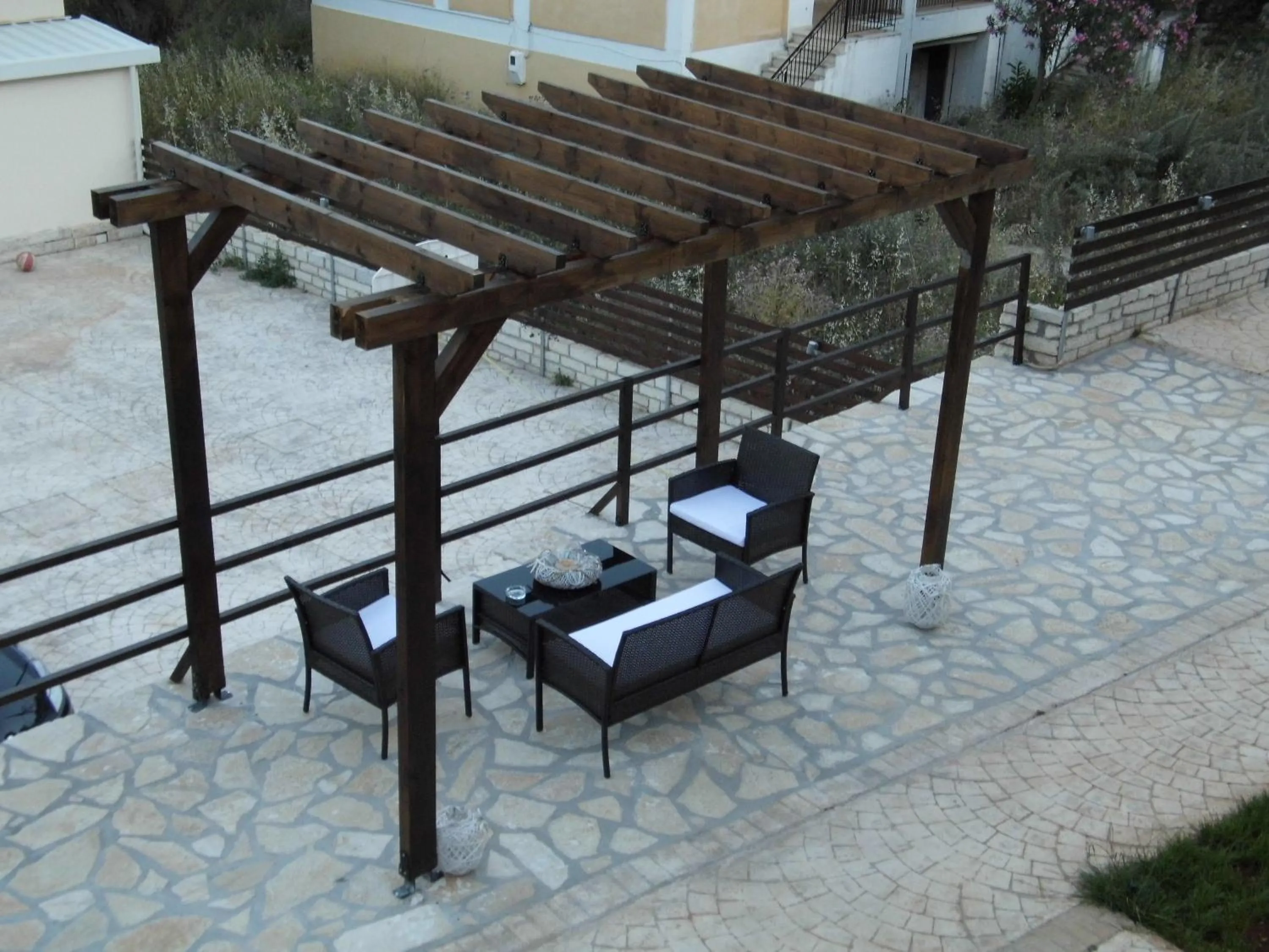 Bird's eye view in Ilianthos Apartments & Rooms