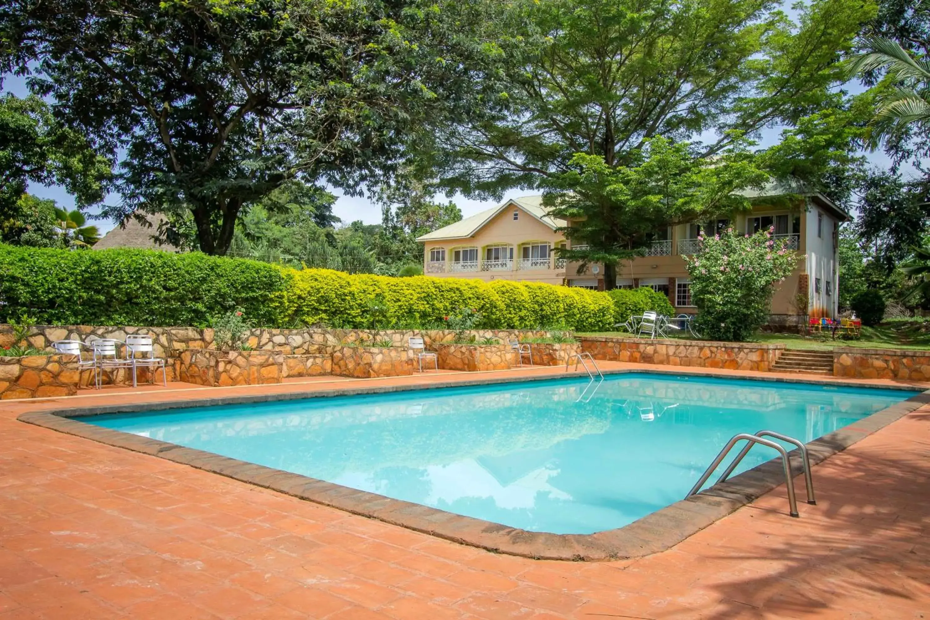 Swimming pool in Jinja Safari Hotel Swimming pool in Jinja Safari Hotel