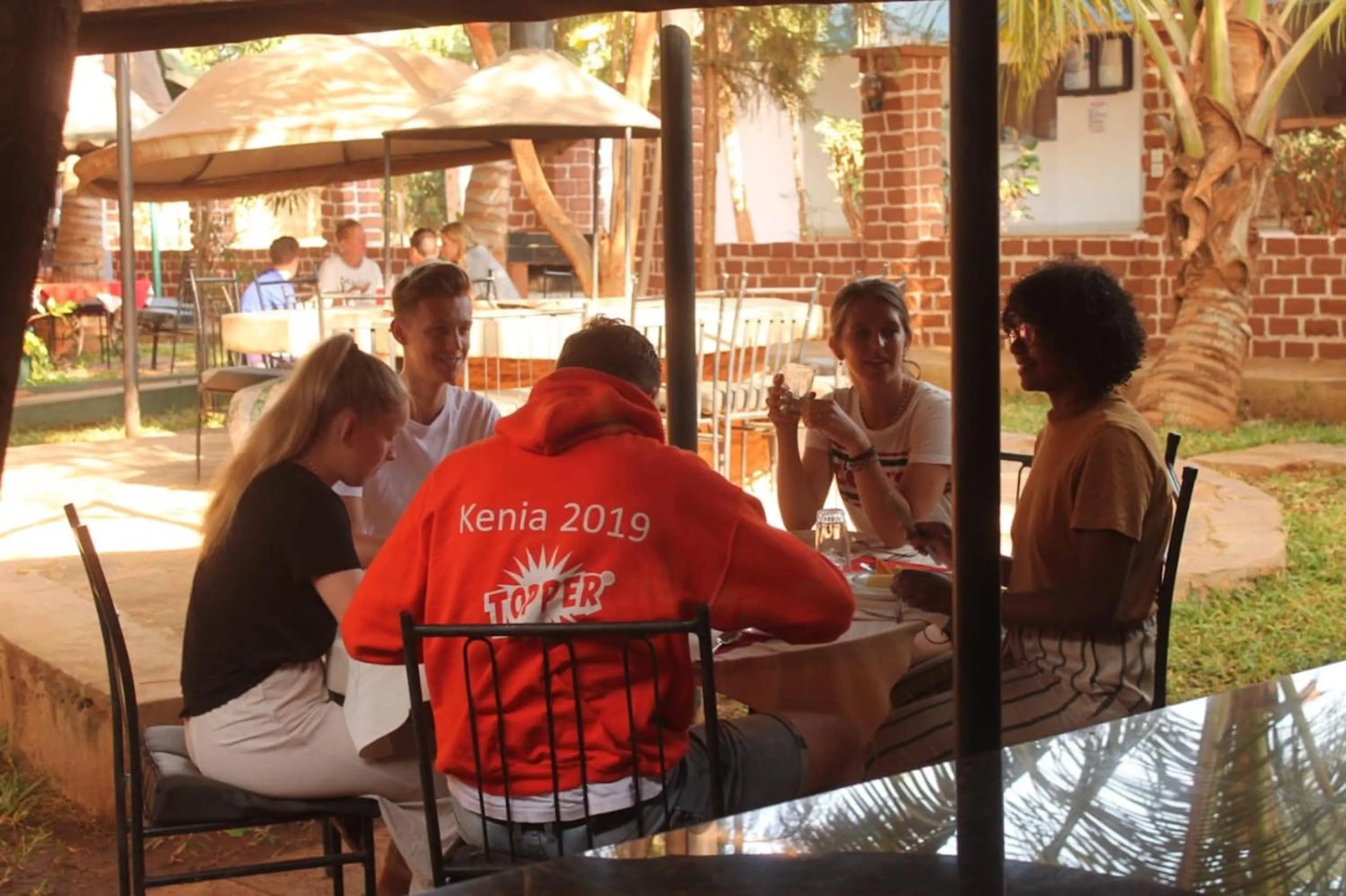 Breakfast in Impala Safari Lodge