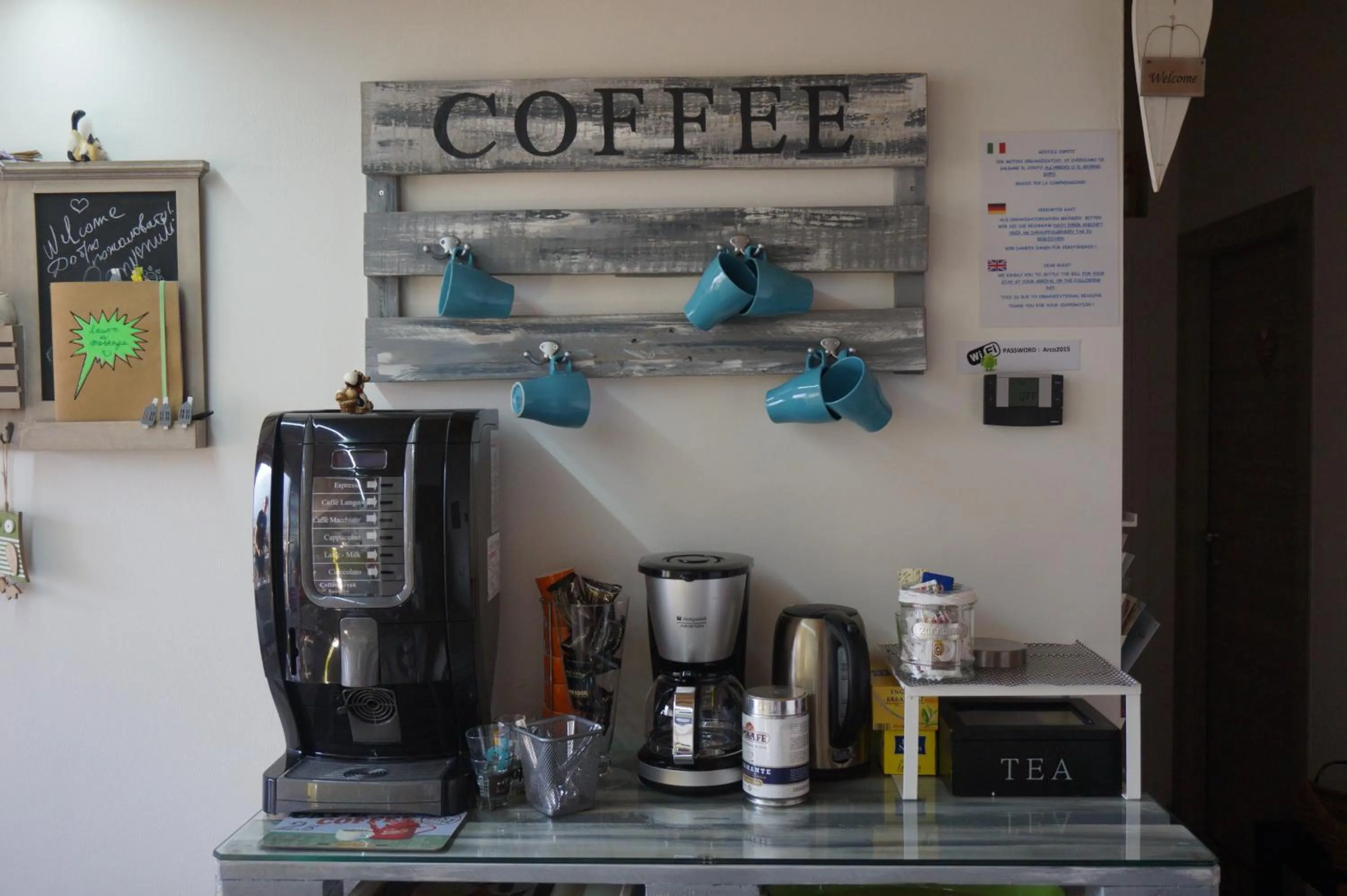 Communal kitchen in B&B A.R.C.O.