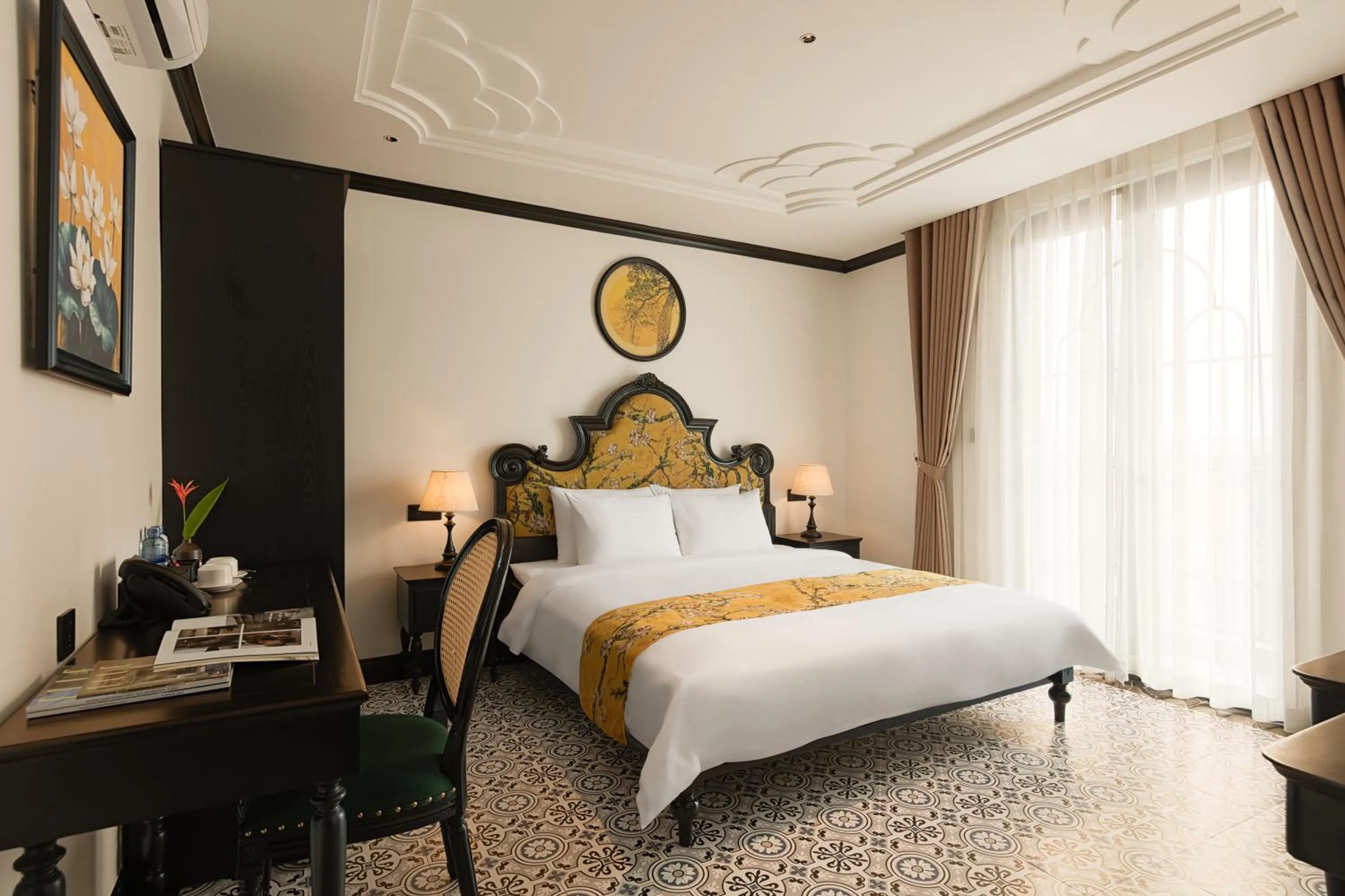 Bed in C'Lau Hotel Ninh Binh - A Gem Nestled in Ancient Quarter