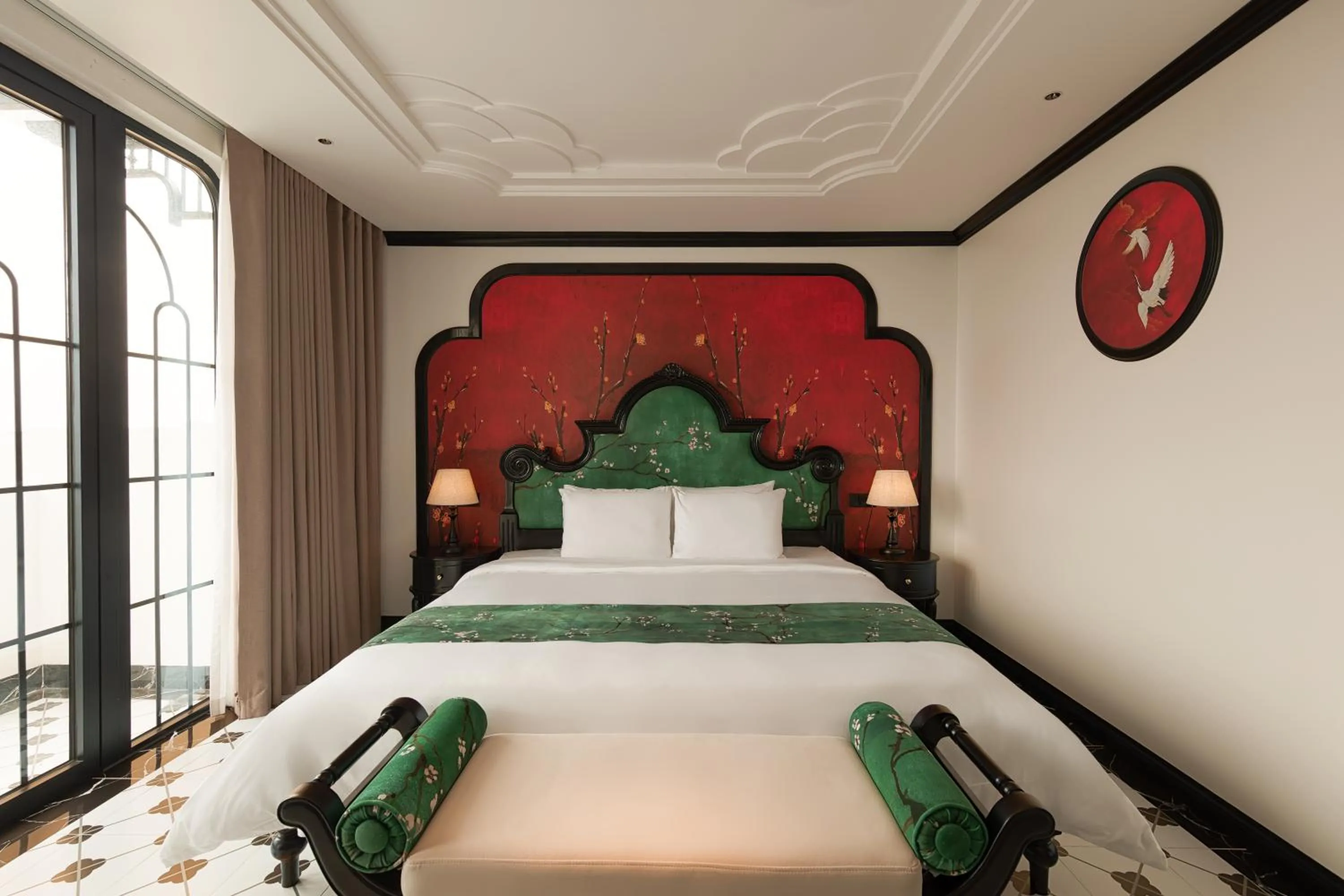 Bed in C'Lau Hotel Ninh Binh - A Gem Nestled in Ancient Quarter