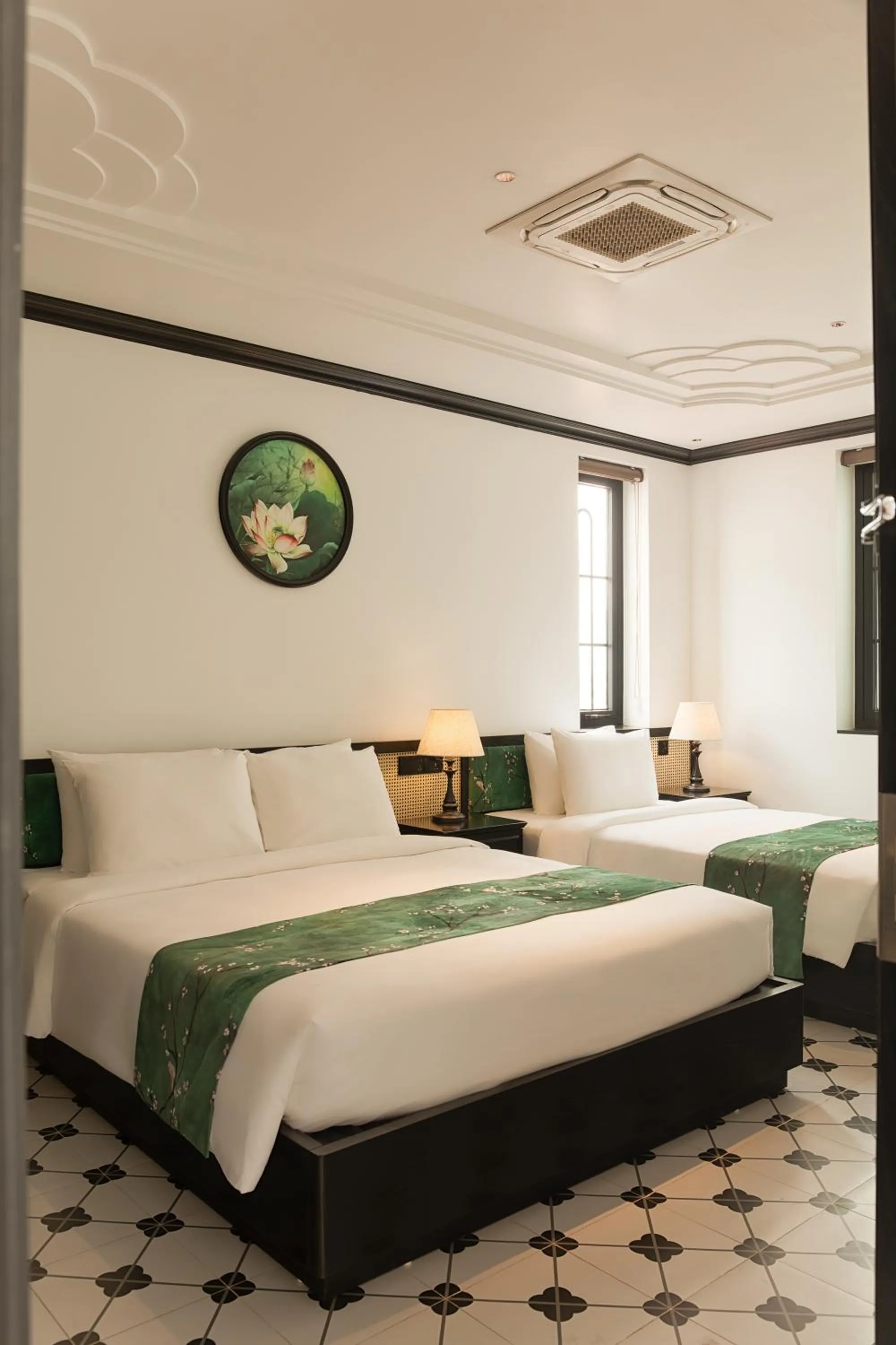 Bed in C'Lau Hotel Ninh Binh - A Gem Nestled in Ancient Quarter
