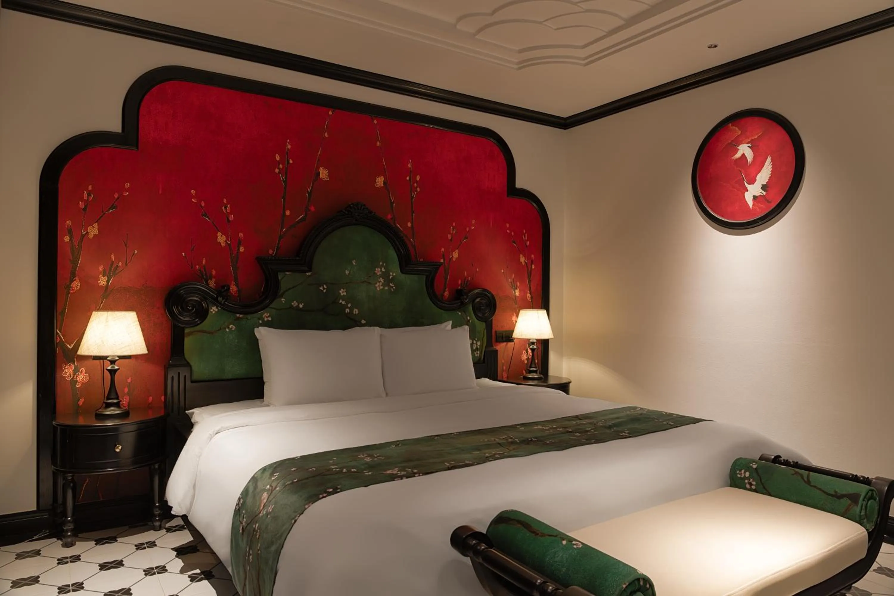 Bed in C'Lau Hotel Ninh Binh - A Gem Nestled in Ancient Quarter