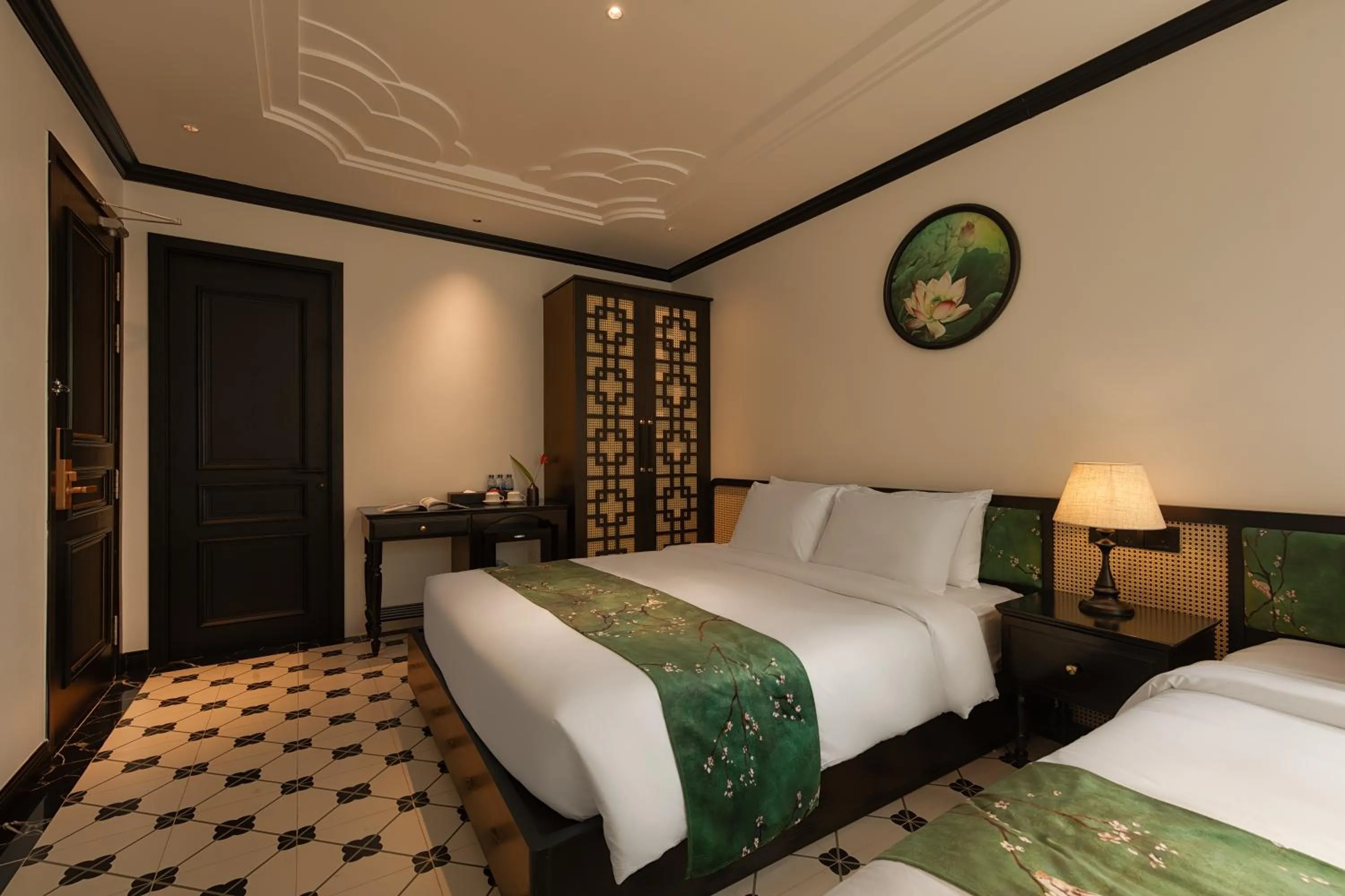 Bed in C'Lau Hotel Ninh Binh - A Gem Nestled in Ancient Quarter