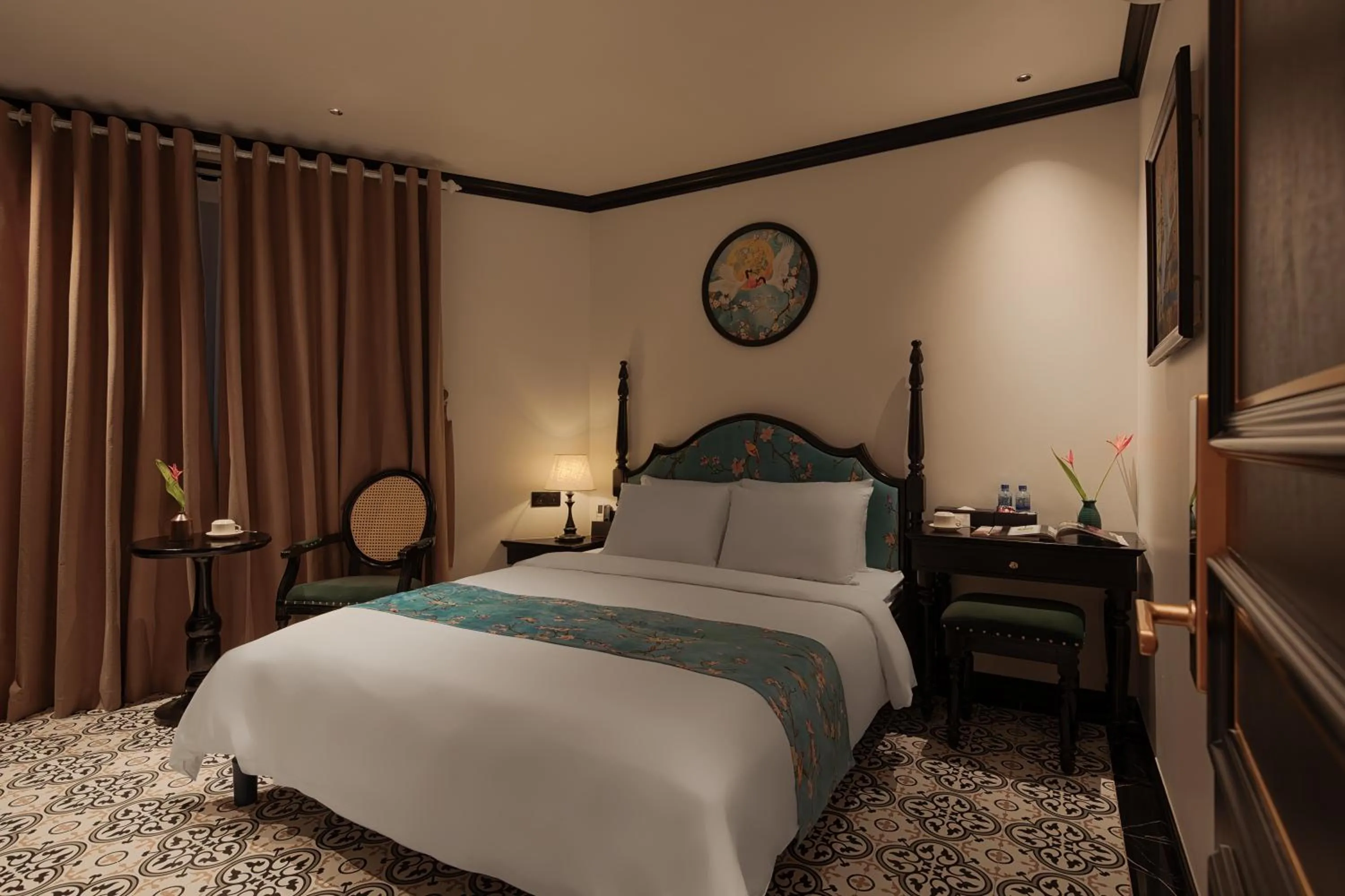 Bed in C'Lau Hotel Ninh Binh - A Gem Nestled in Ancient Quarter