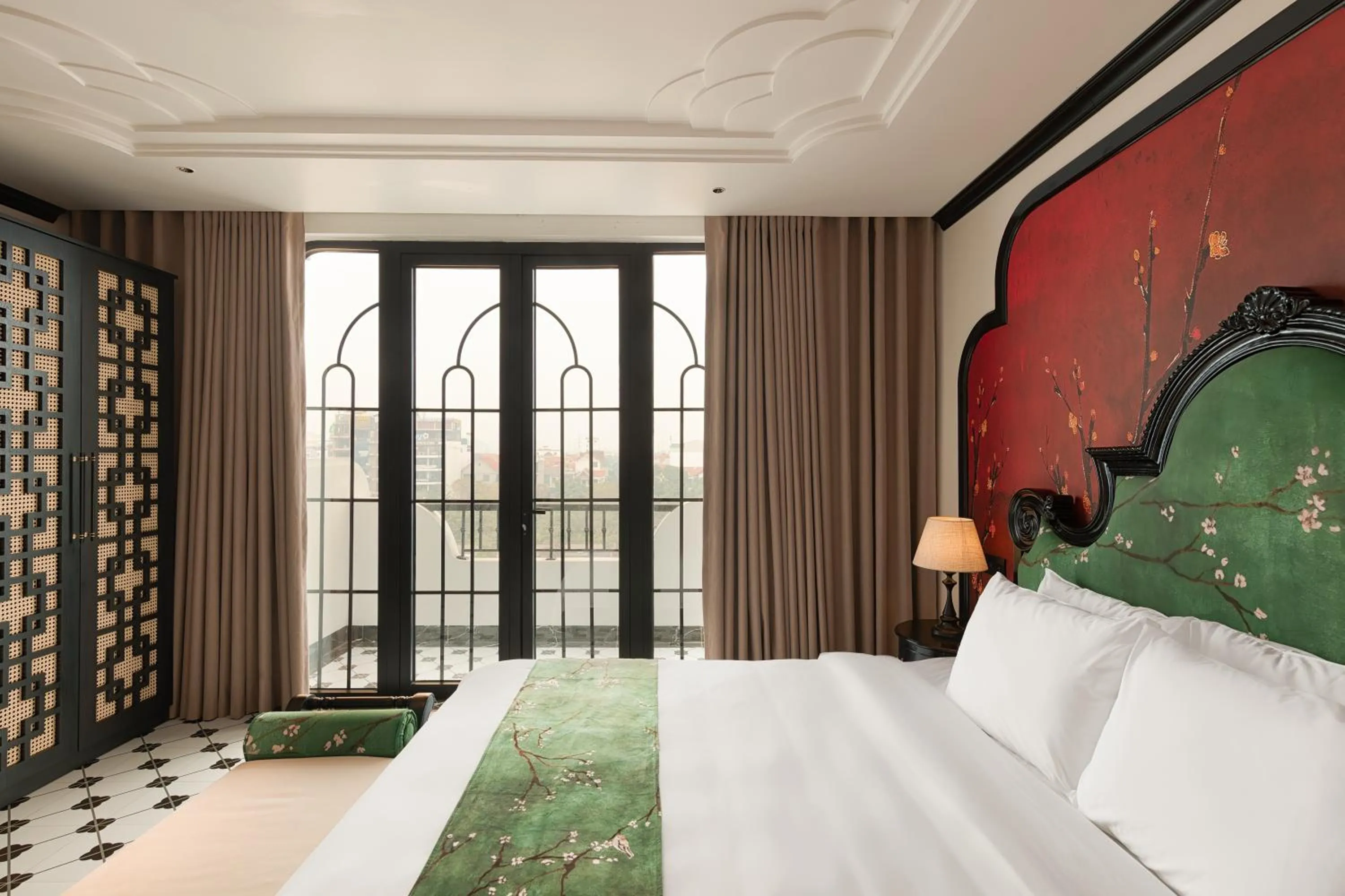 Bed in C'Lau Hotel Ninh Binh - A Gem Nestled in Ancient Quarter