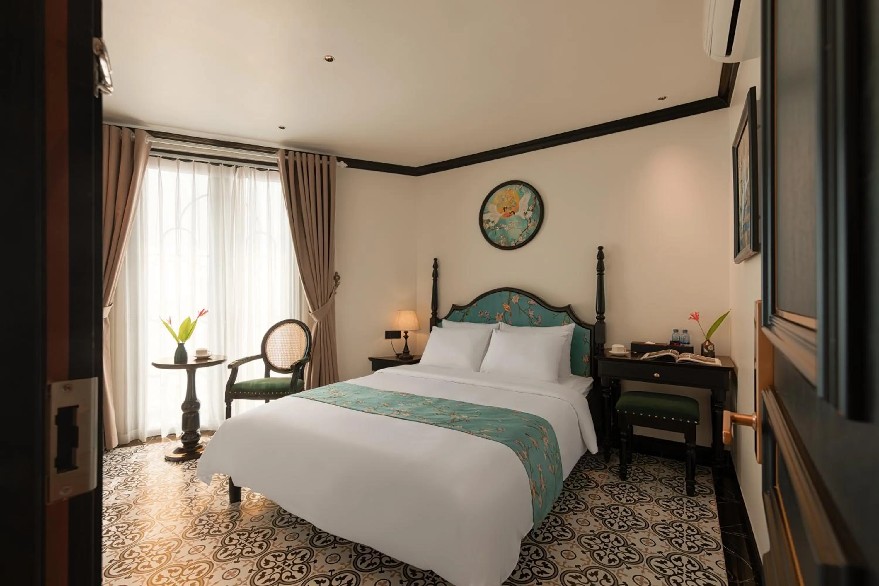 Bed in C'Lau Hotel Ninh Binh - A Gem Nestled in Ancient Quarter