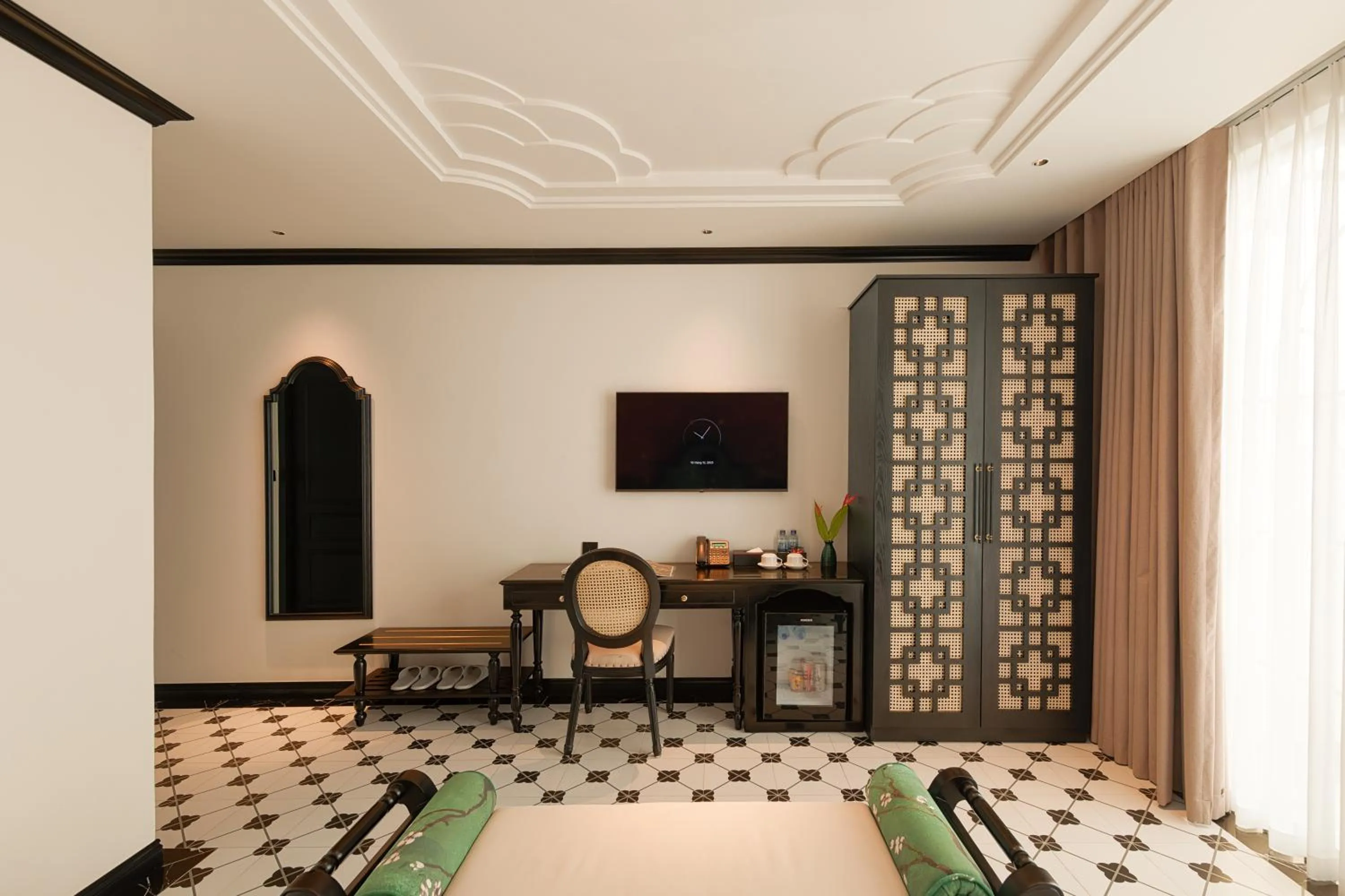 Bed in C'Lau Hotel Ninh Binh - A Gem Nestled in Ancient Quarter