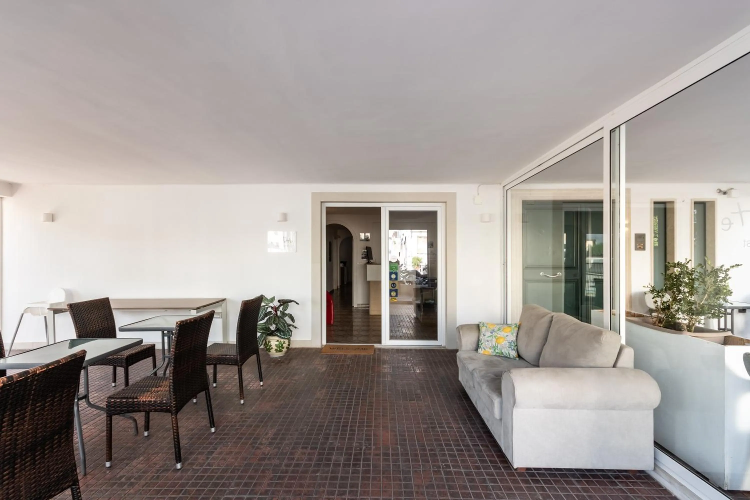 Seating area in Le Torrette Rooms and Apartments