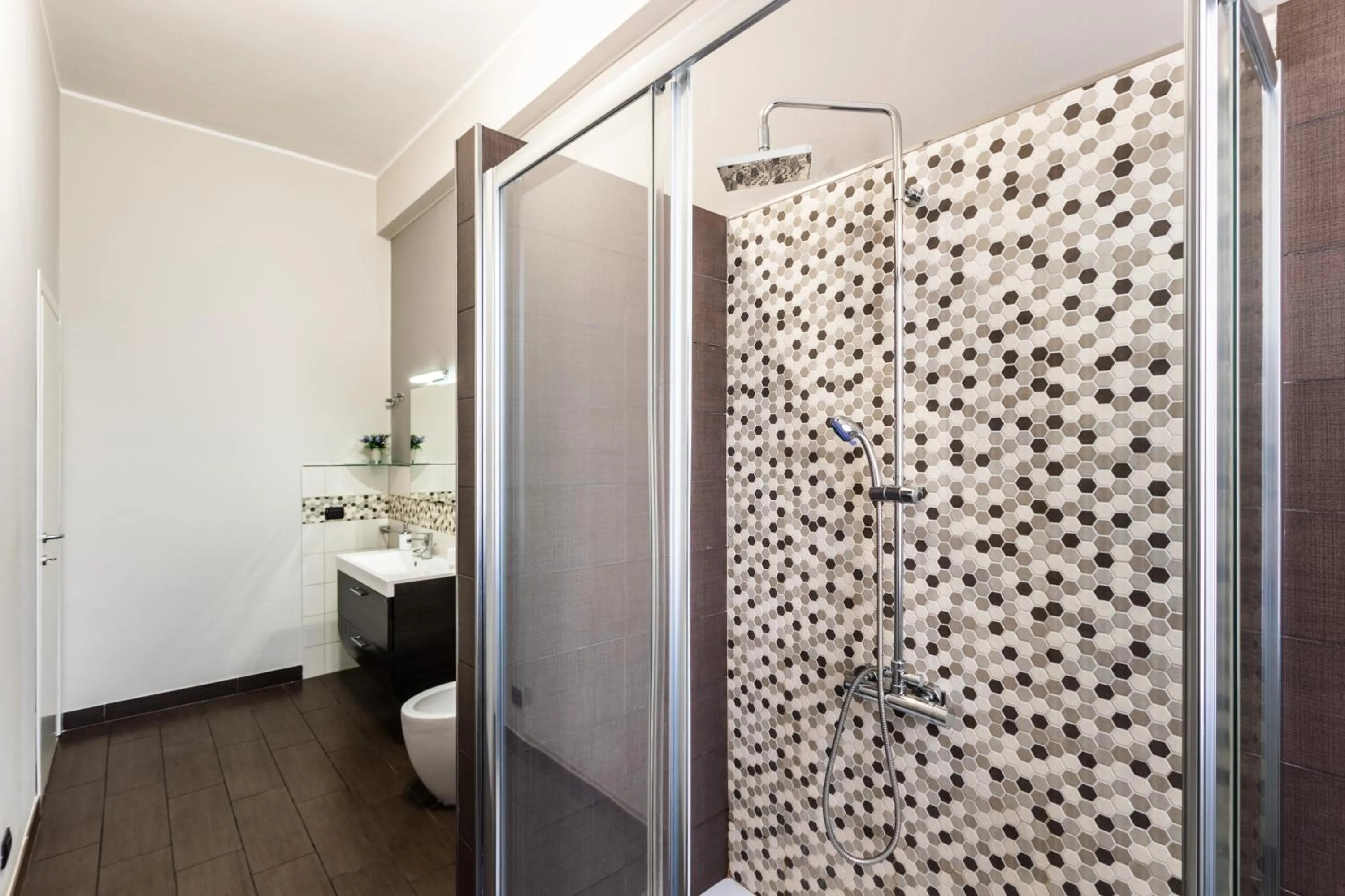 Bathroom in Le Torrette Rooms and Apartments