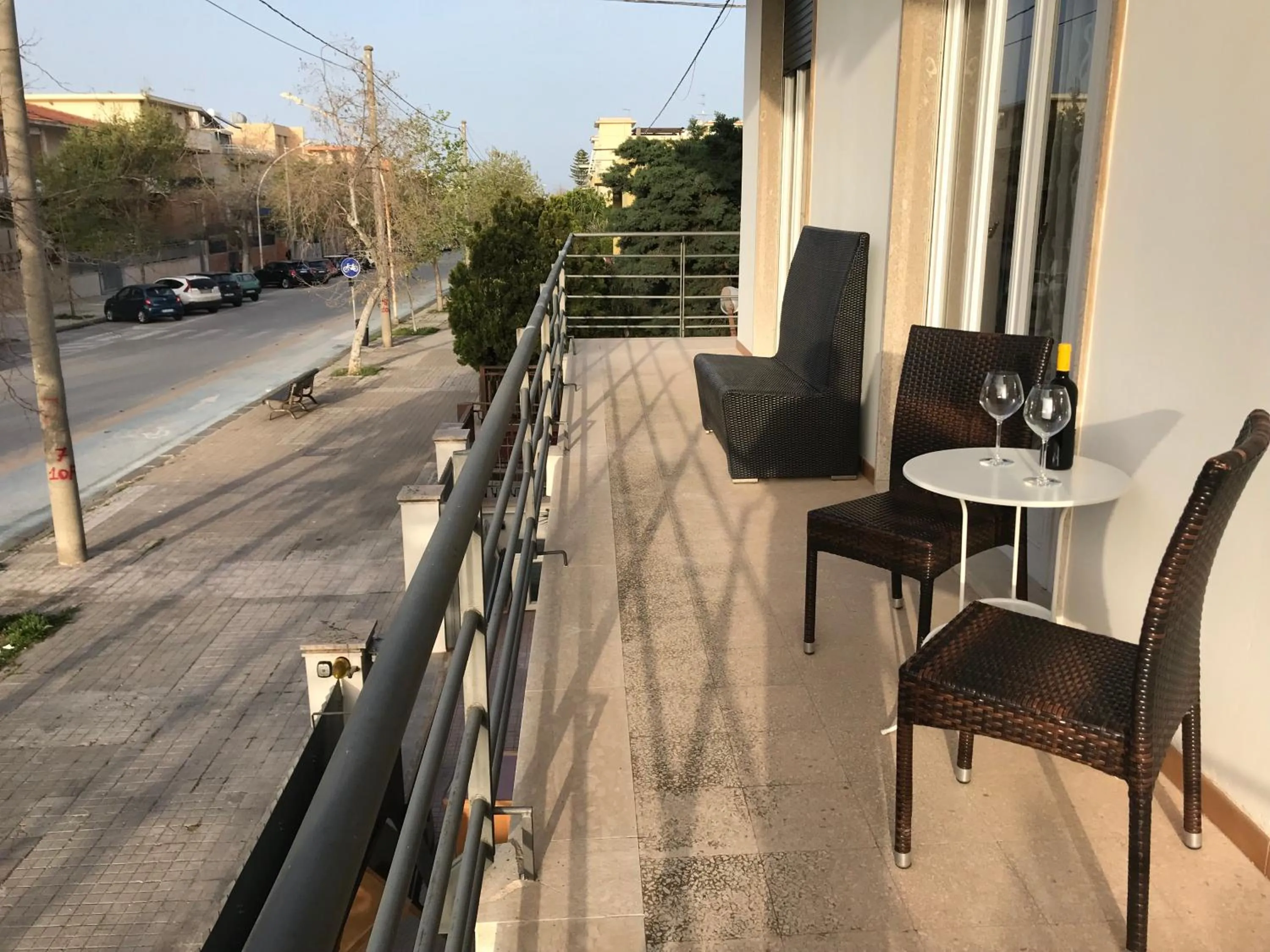 Patio in Le Torrette Rooms and Apartments