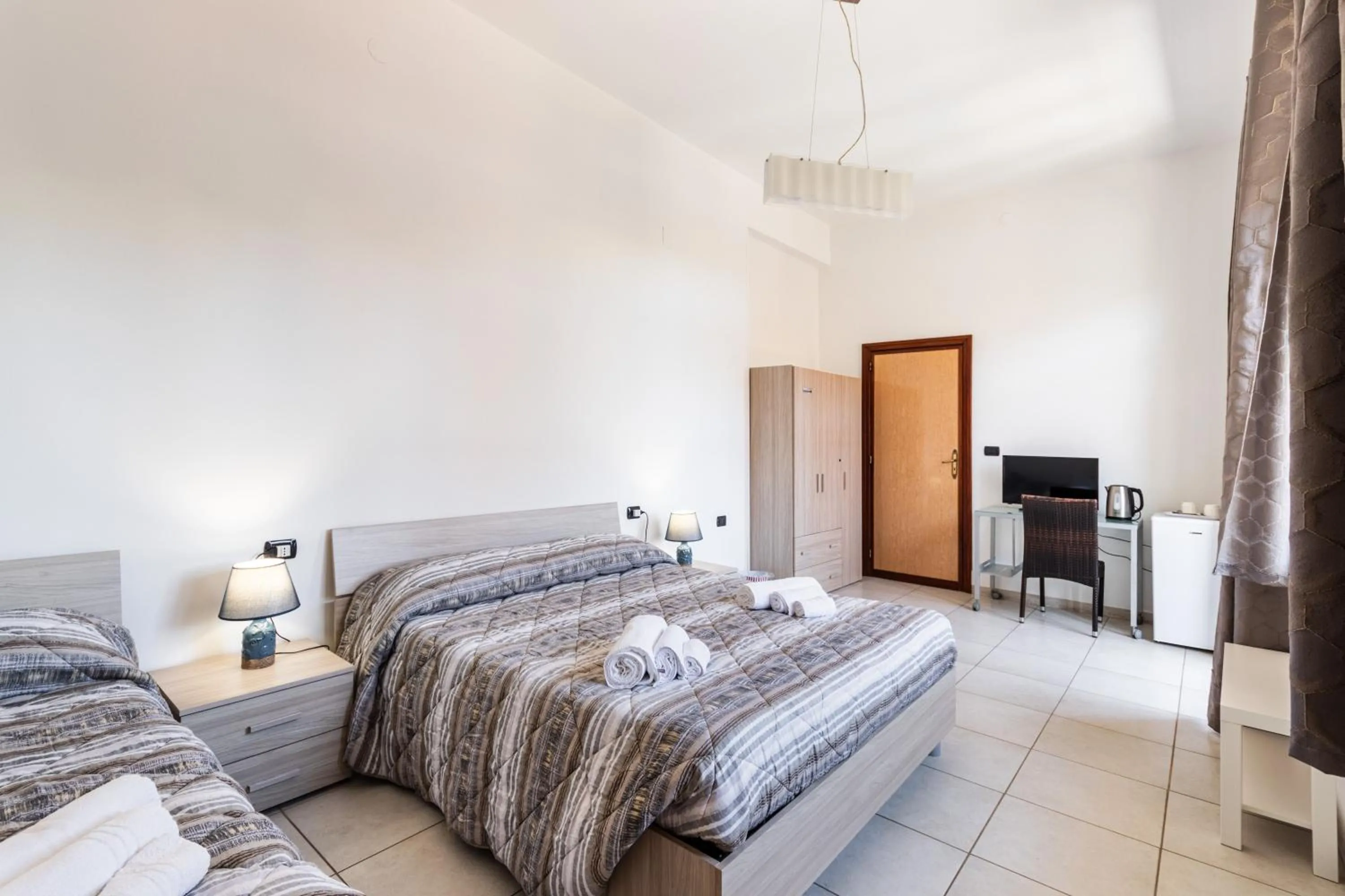 Bedroom, Bed in Le Torrette Rooms and Apartments