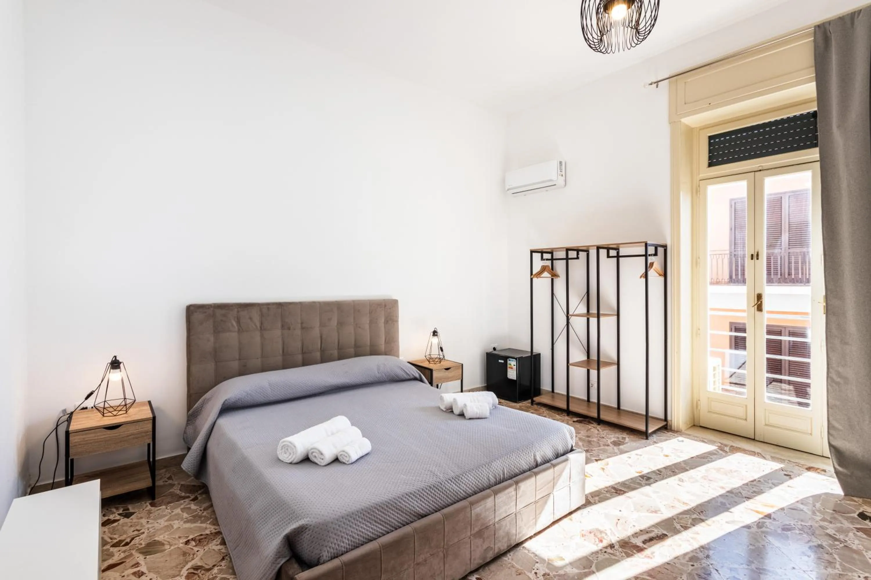 Bedroom, Bed in Le Torrette Rooms and Apartments