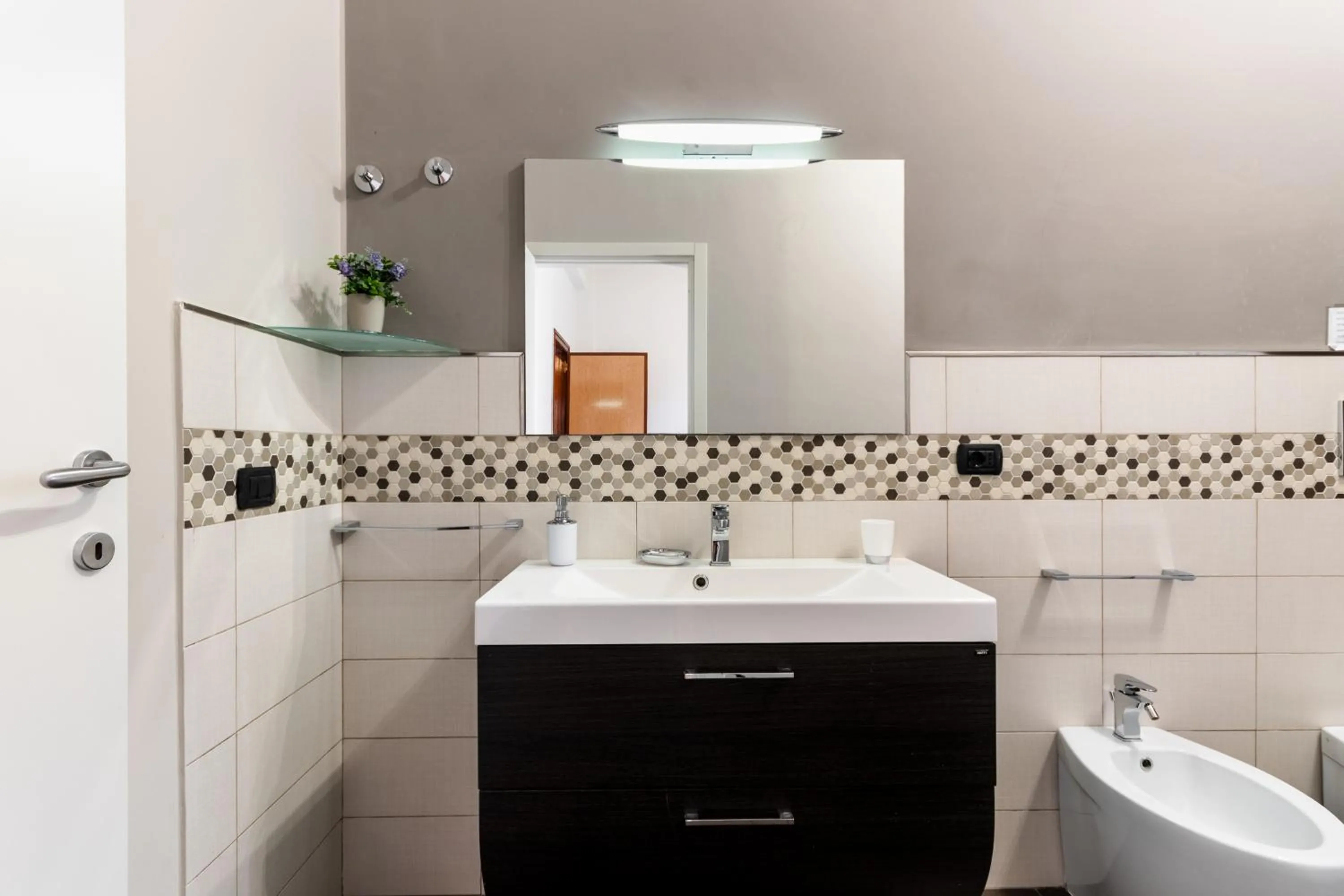 Bathroom in Le Torrette Rooms and Apartments