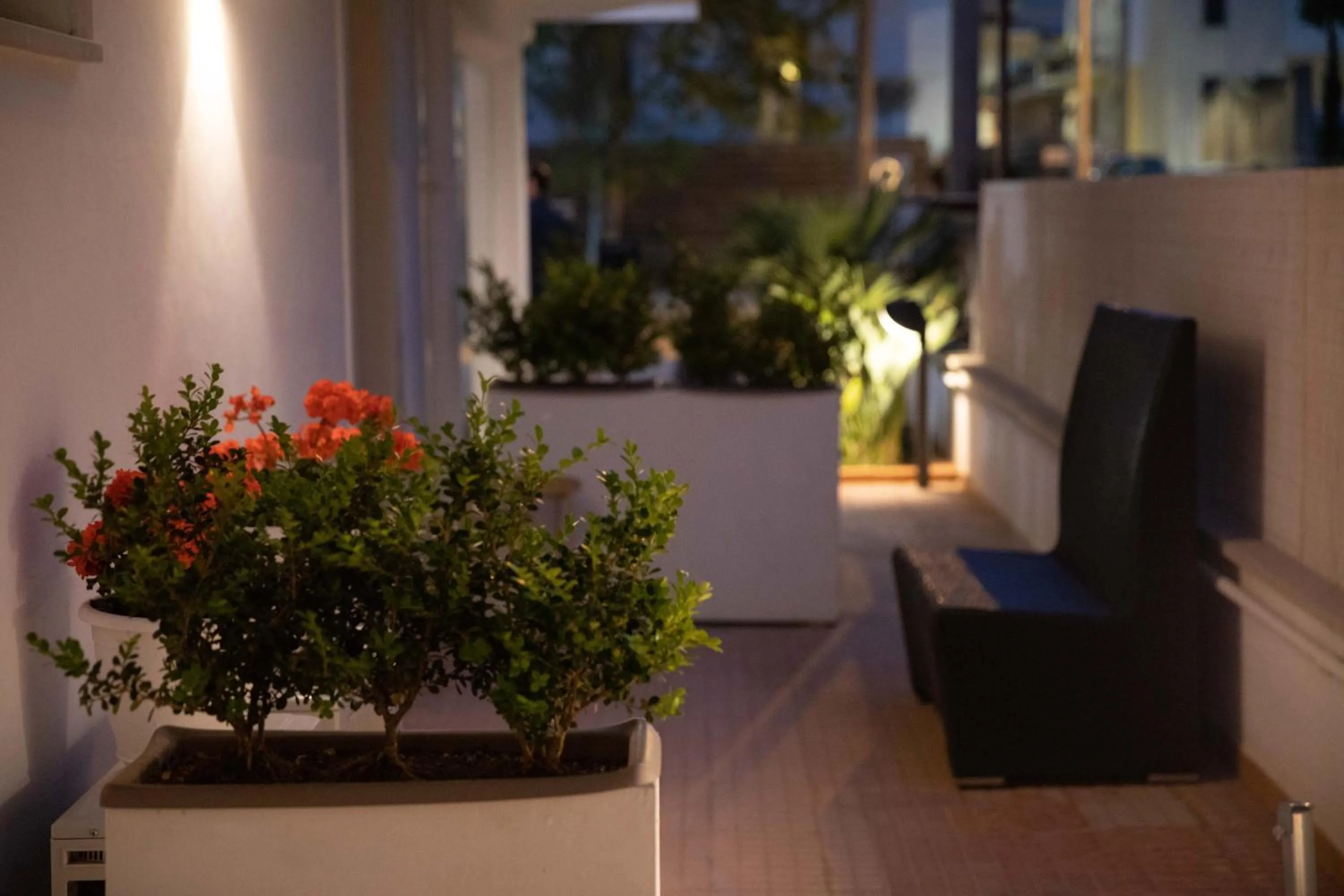 Patio in Le Torrette Rooms and Apartments
