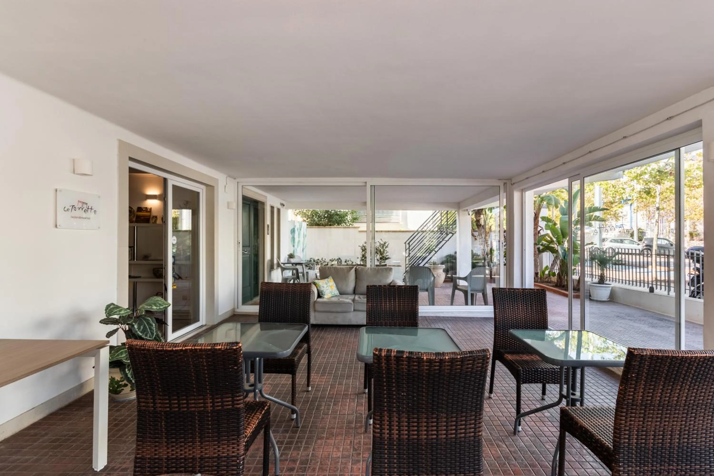Lobby or reception in Le Torrette Rooms and Apartments