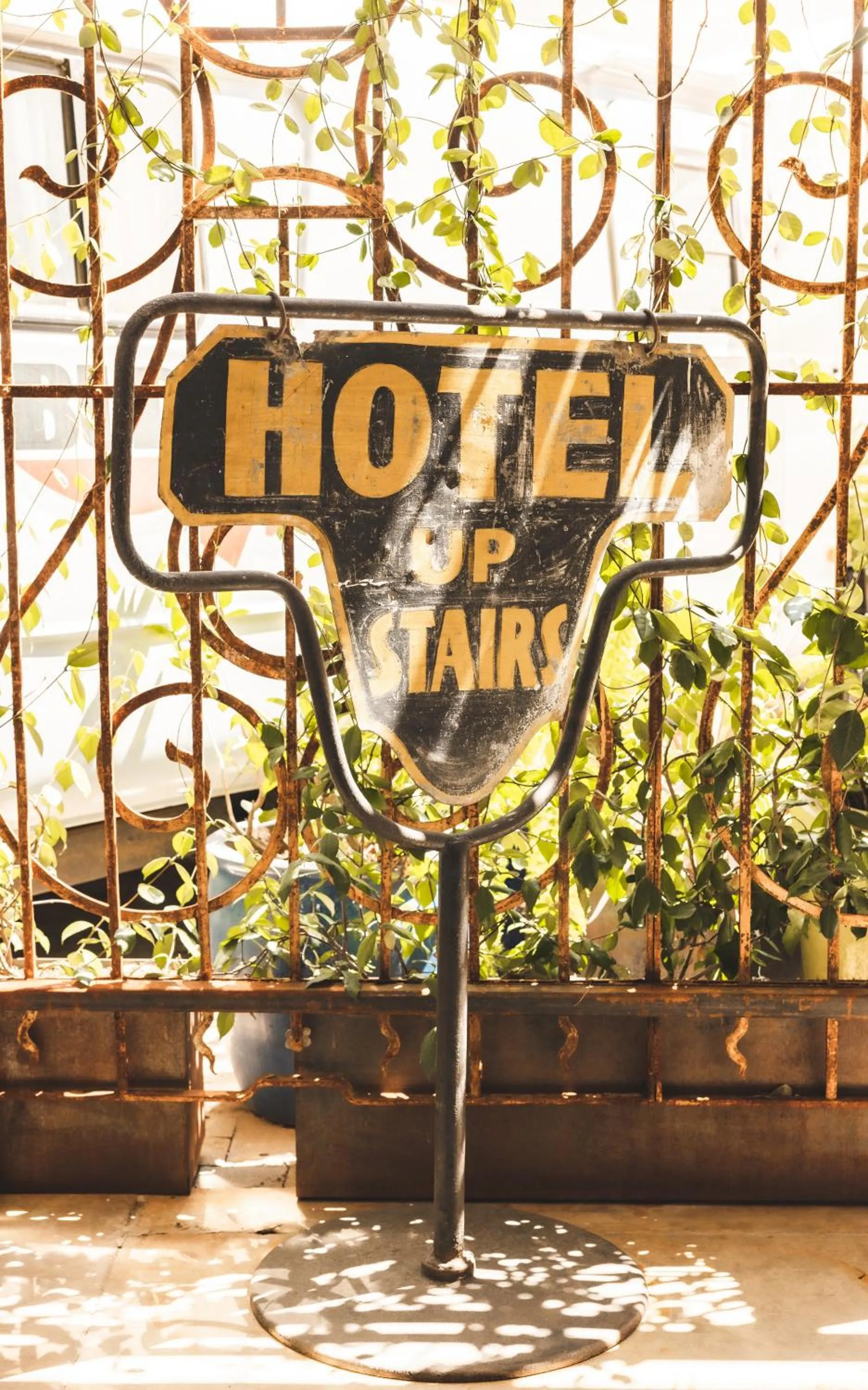 Decorative detail in The Frances Modern Inn