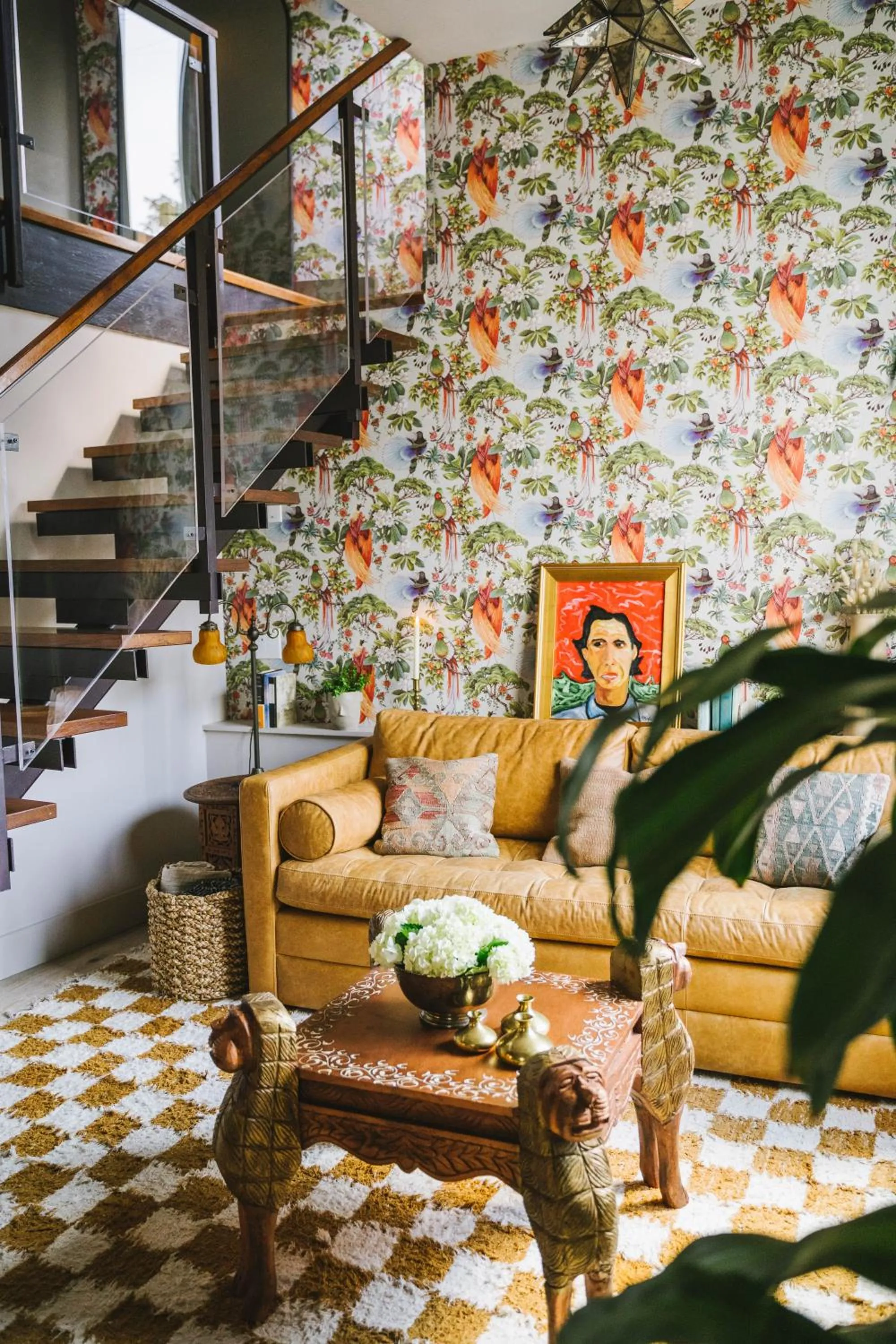 Living room in The Frances Modern Inn