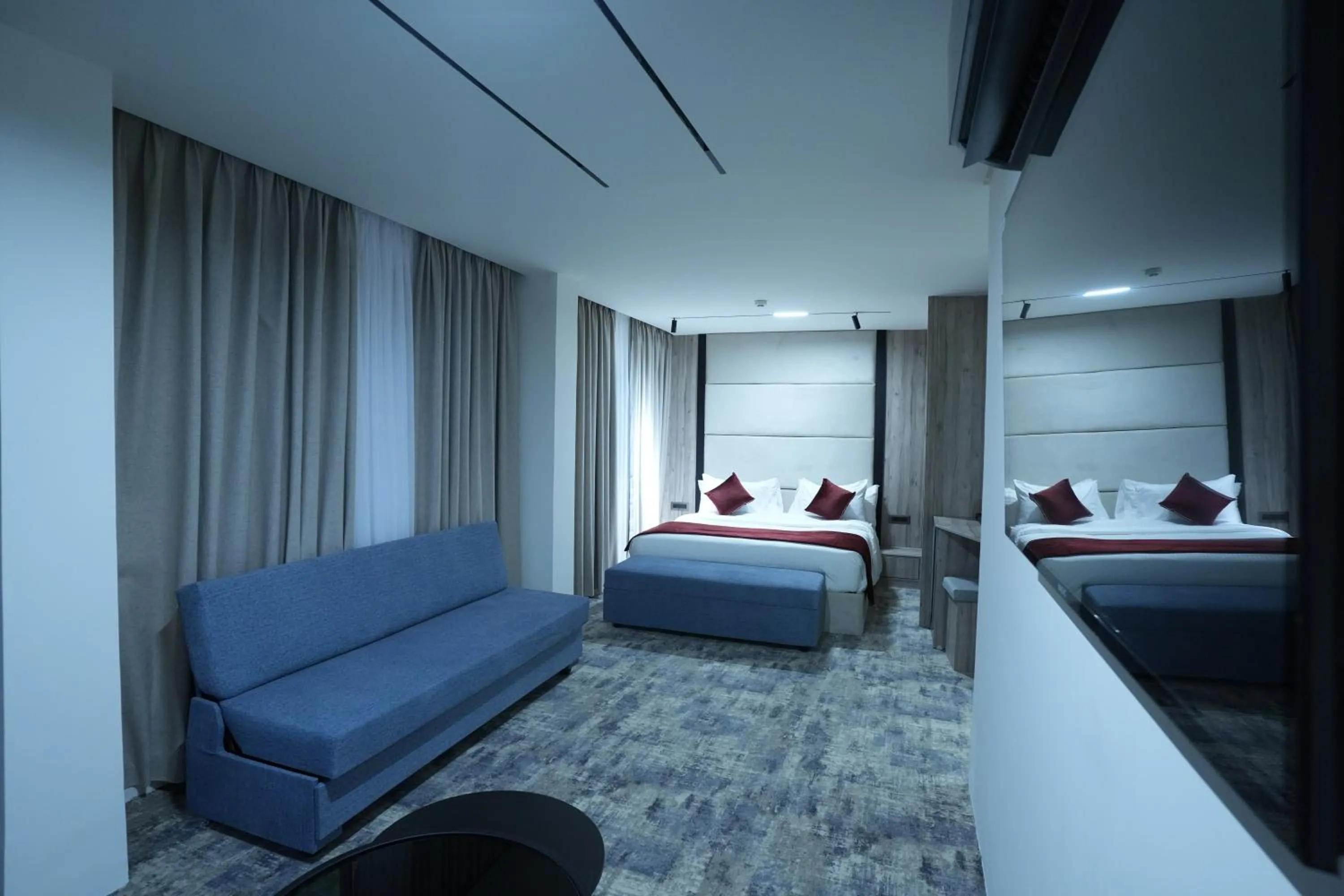 Bed in Roya Downtown Boutique Hotel