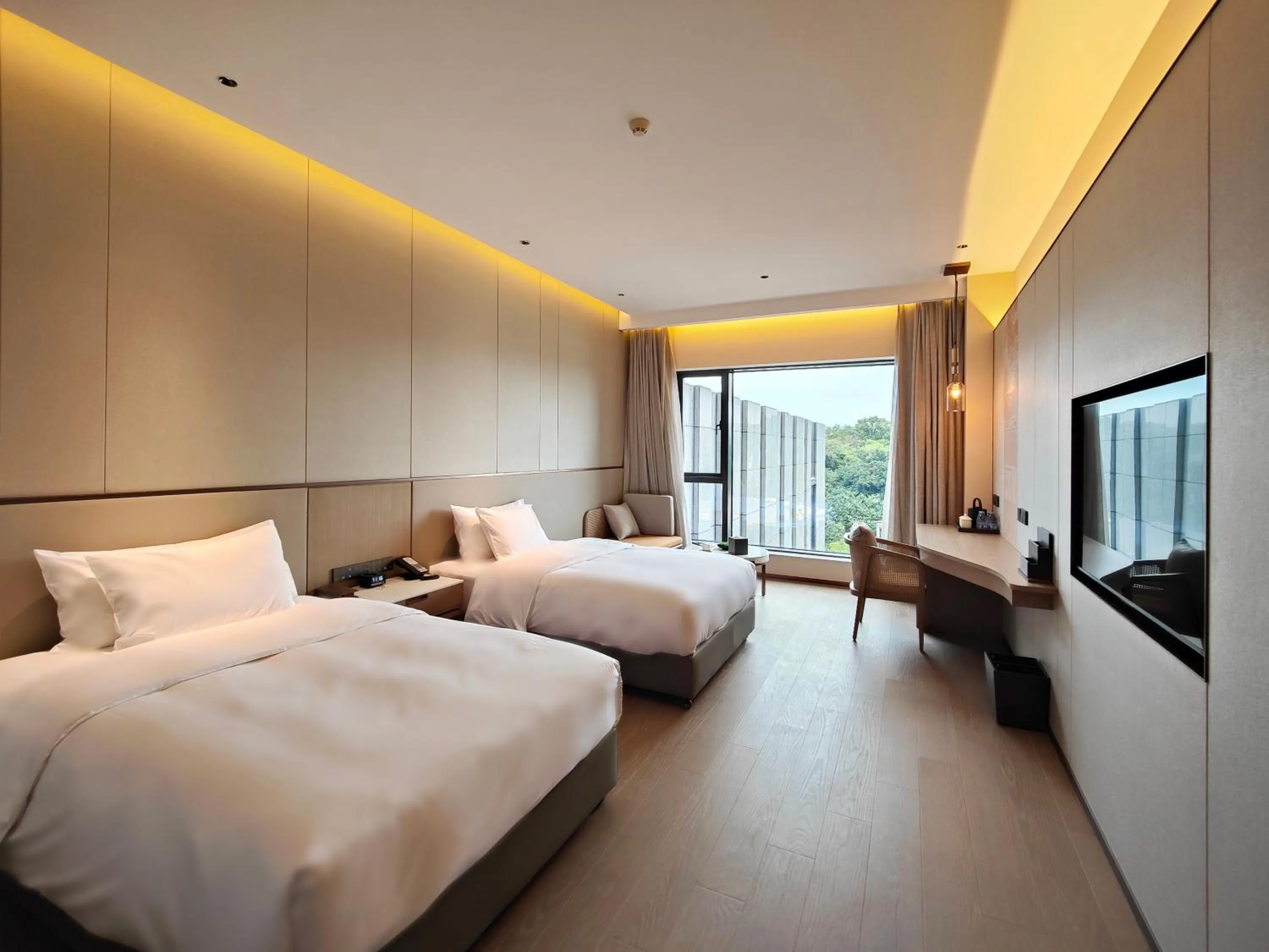 Bed in NARADA Fuzhou Fujian Hotel