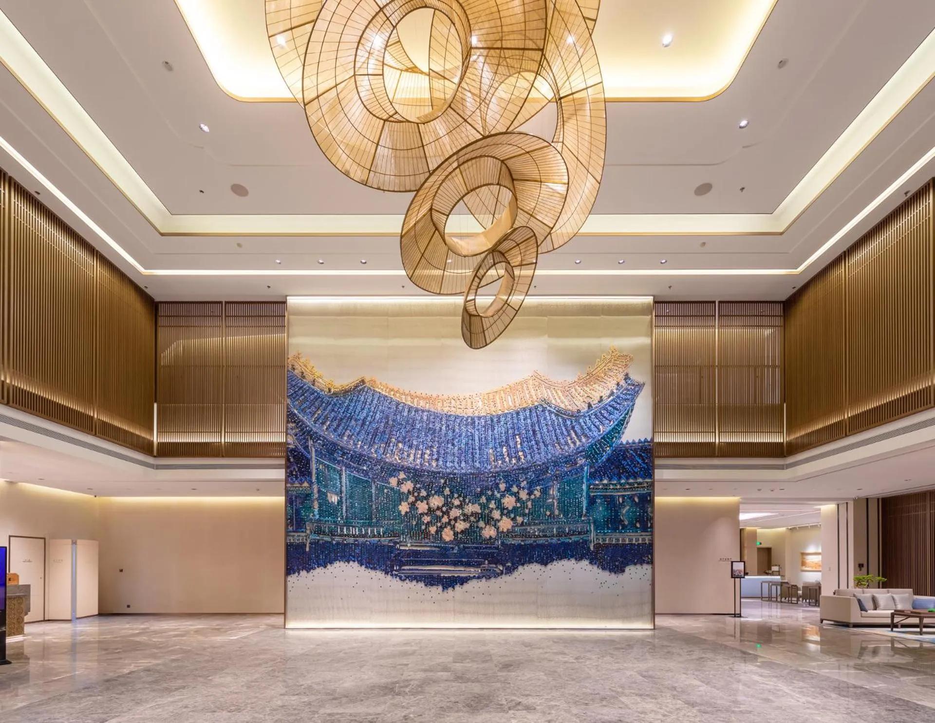 Lobby or reception in NARADA Fuzhou Fujian Hotel