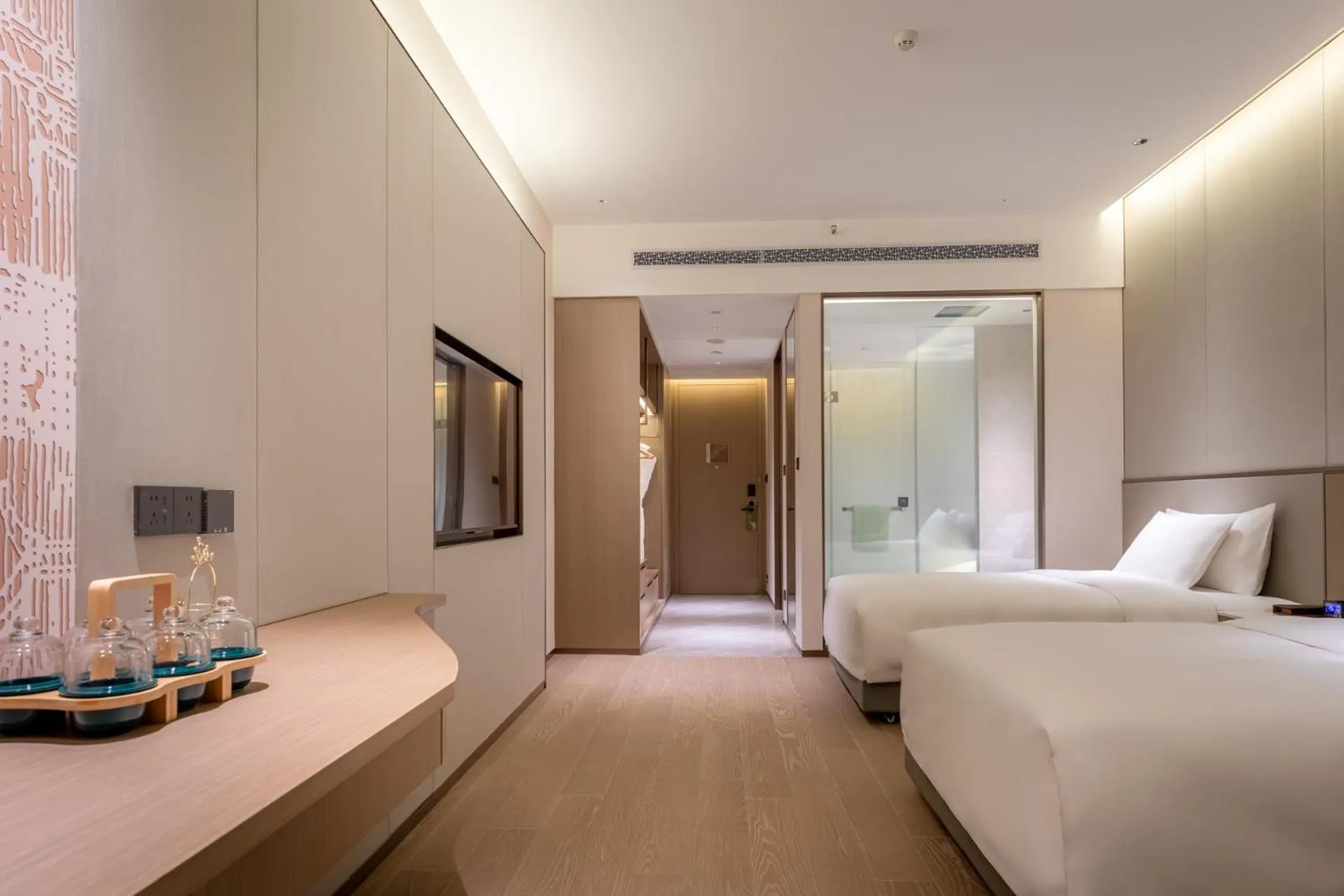 Bed in NARADA Fuzhou Fujian Hotel