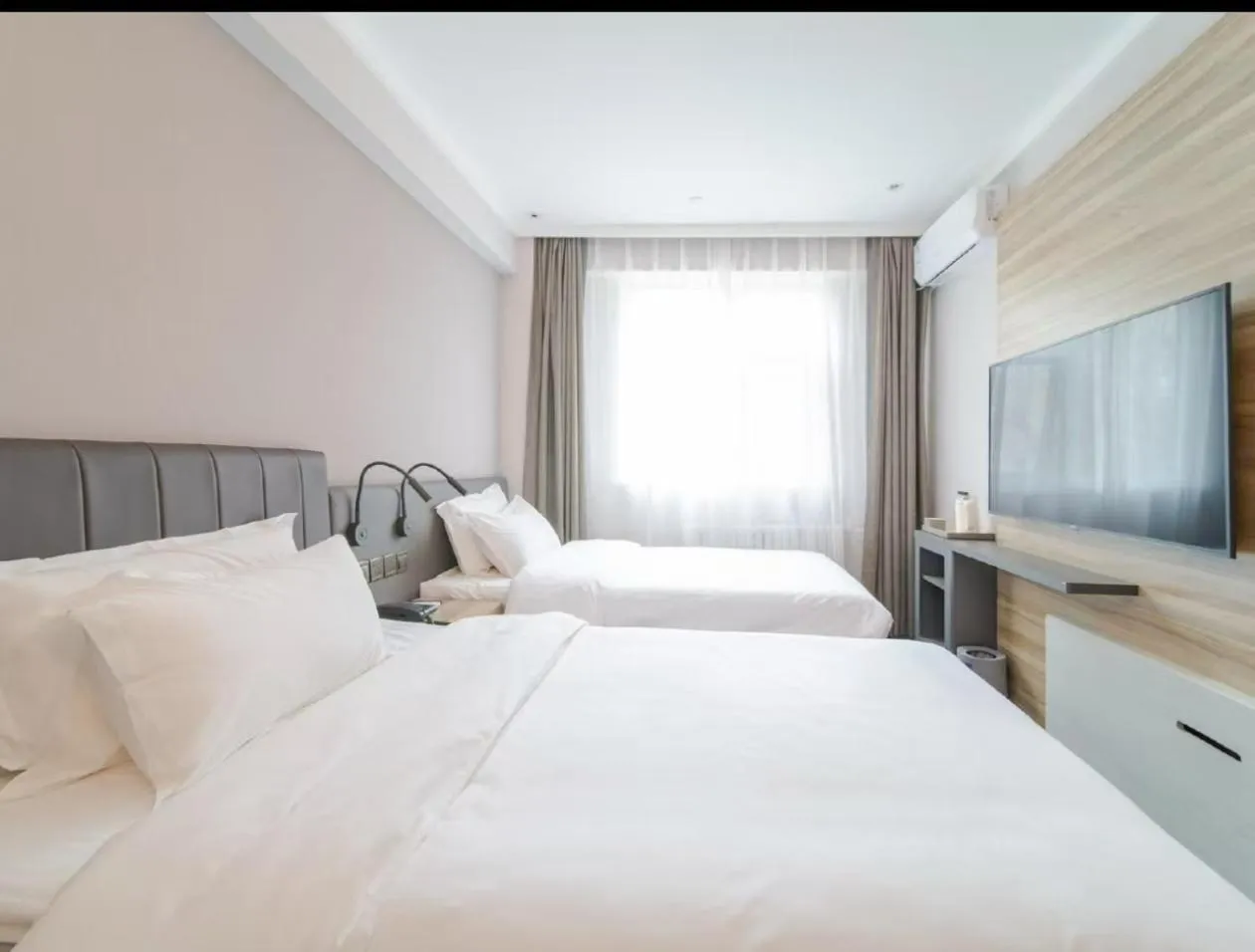 Bed in Hanting Hotel Beijing Wukesong Wanshou Road