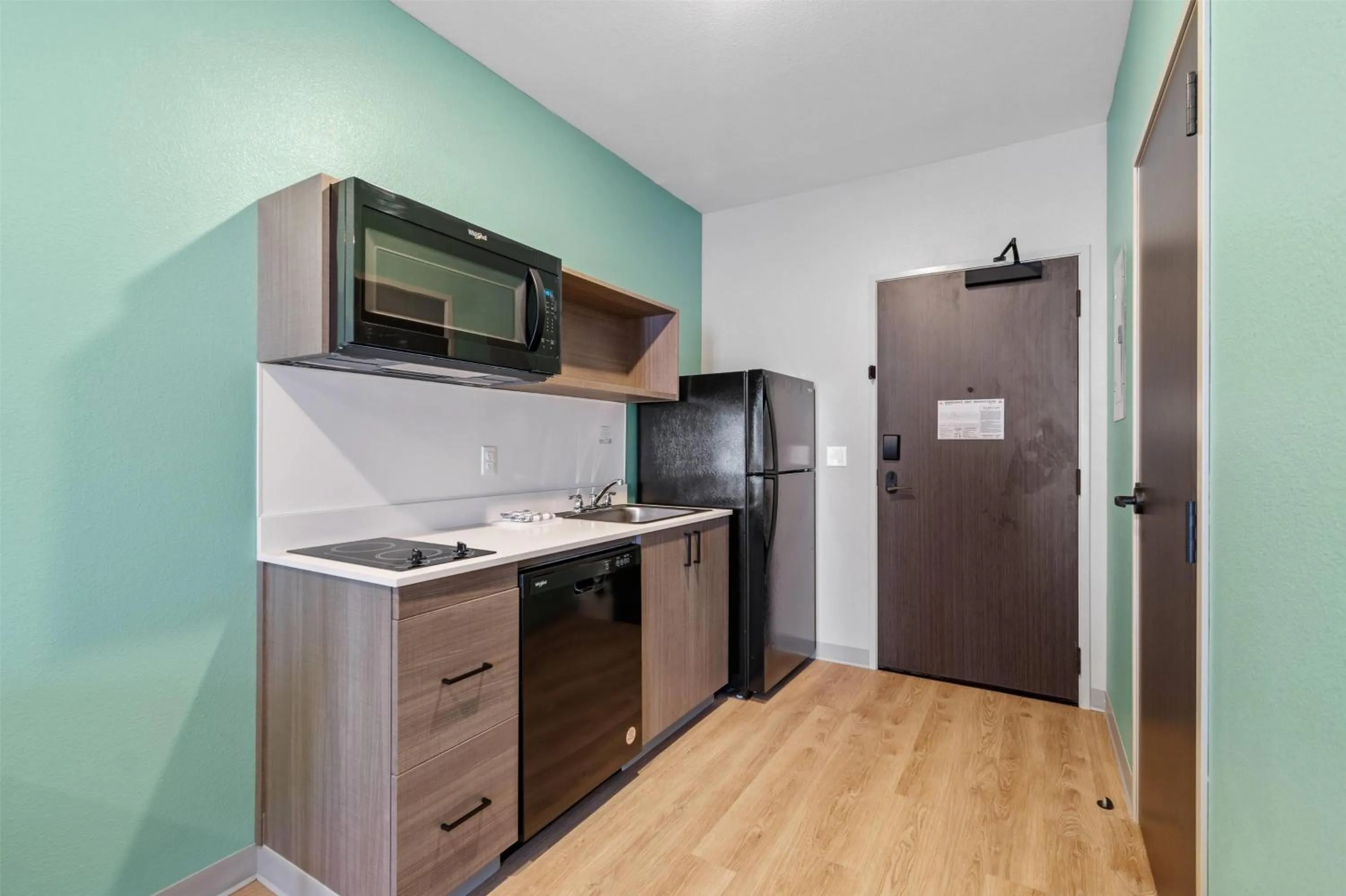 Photo of the whole room in ECHO Suites Extended Stay by Wyndham Fort Worth Alliance