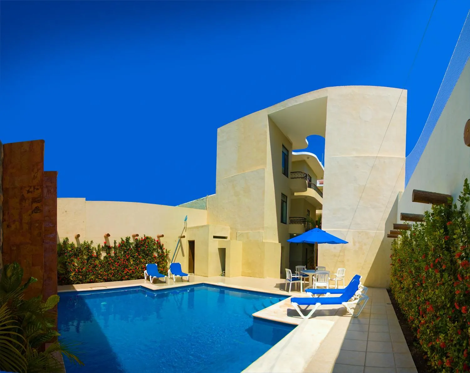 Property building in Hotel Lopez Campeche