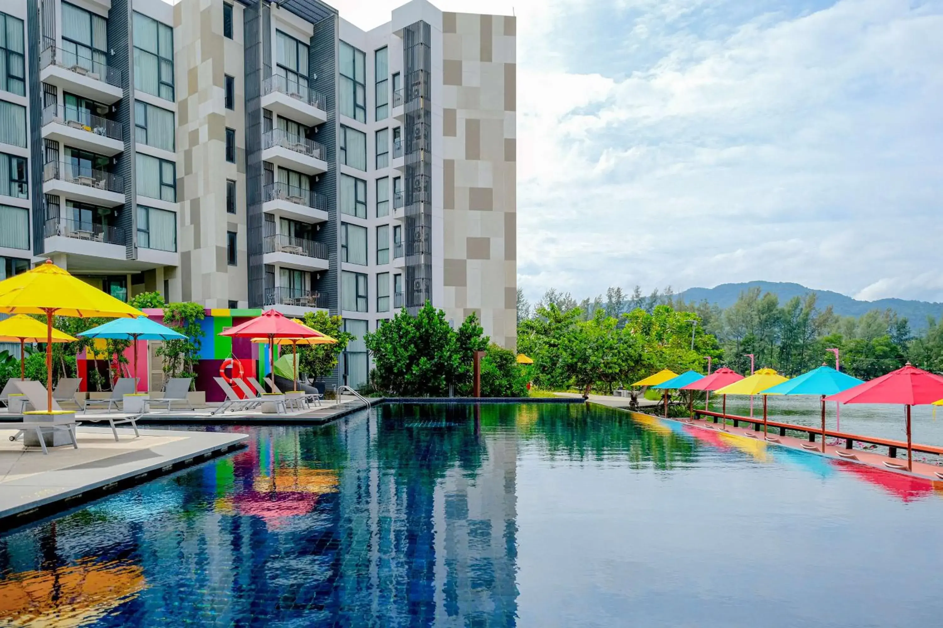 Pool view in Cassia Phuket, part of Banyan Group Pool view in Cassia Phuket, part of Banyan Group