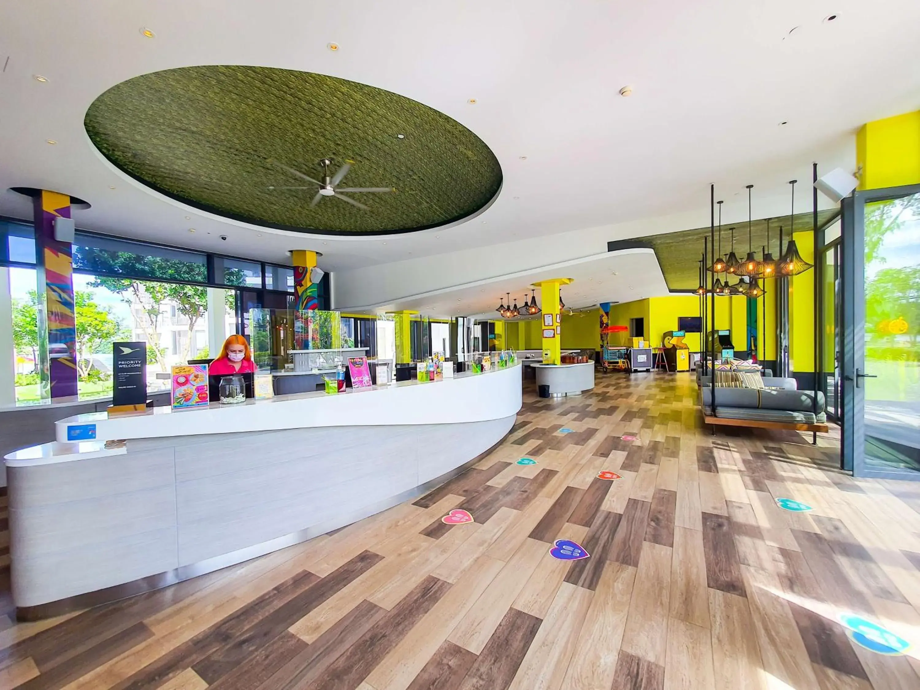 Lobby or reception in Cassia Phuket, part of Banyan Group Lobby or reception in Cassia Phuket, part of Banyan Group