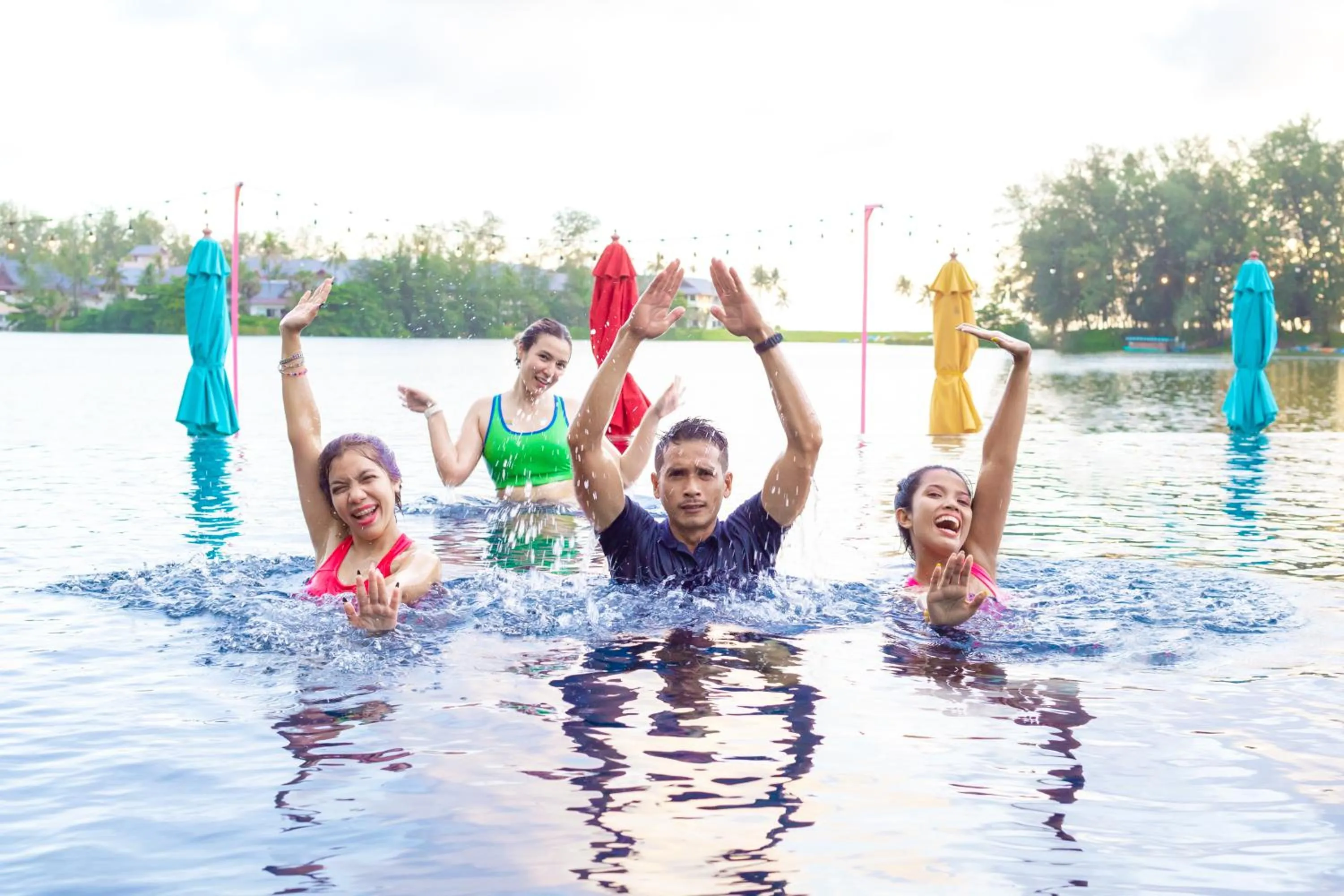 Swimming pool in Cassia Phuket, part of Banyan Group