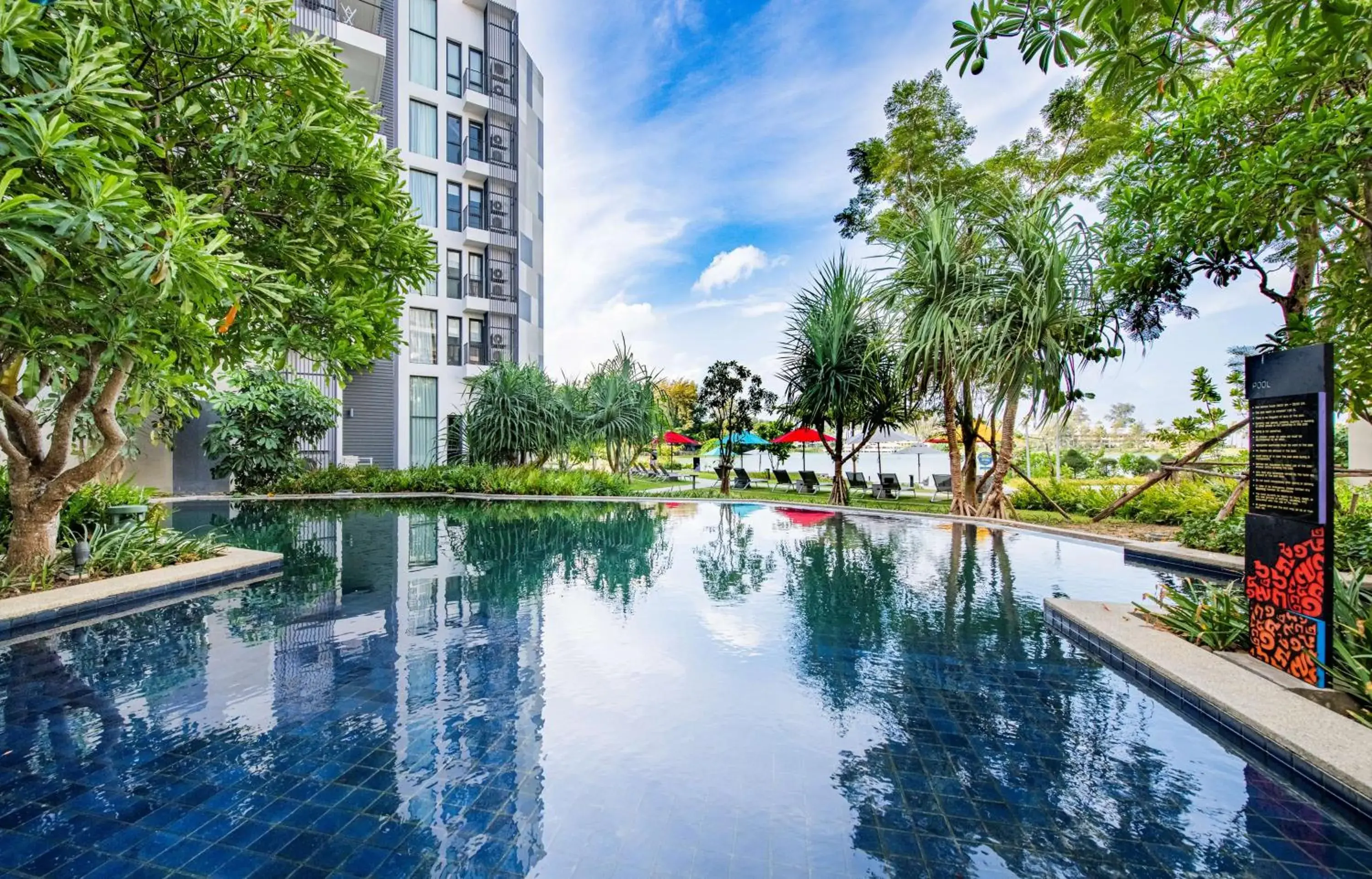 Pool view in Cassia Phuket, part of Banyan Group Pool view in Cassia Phuket, part of Banyan Group