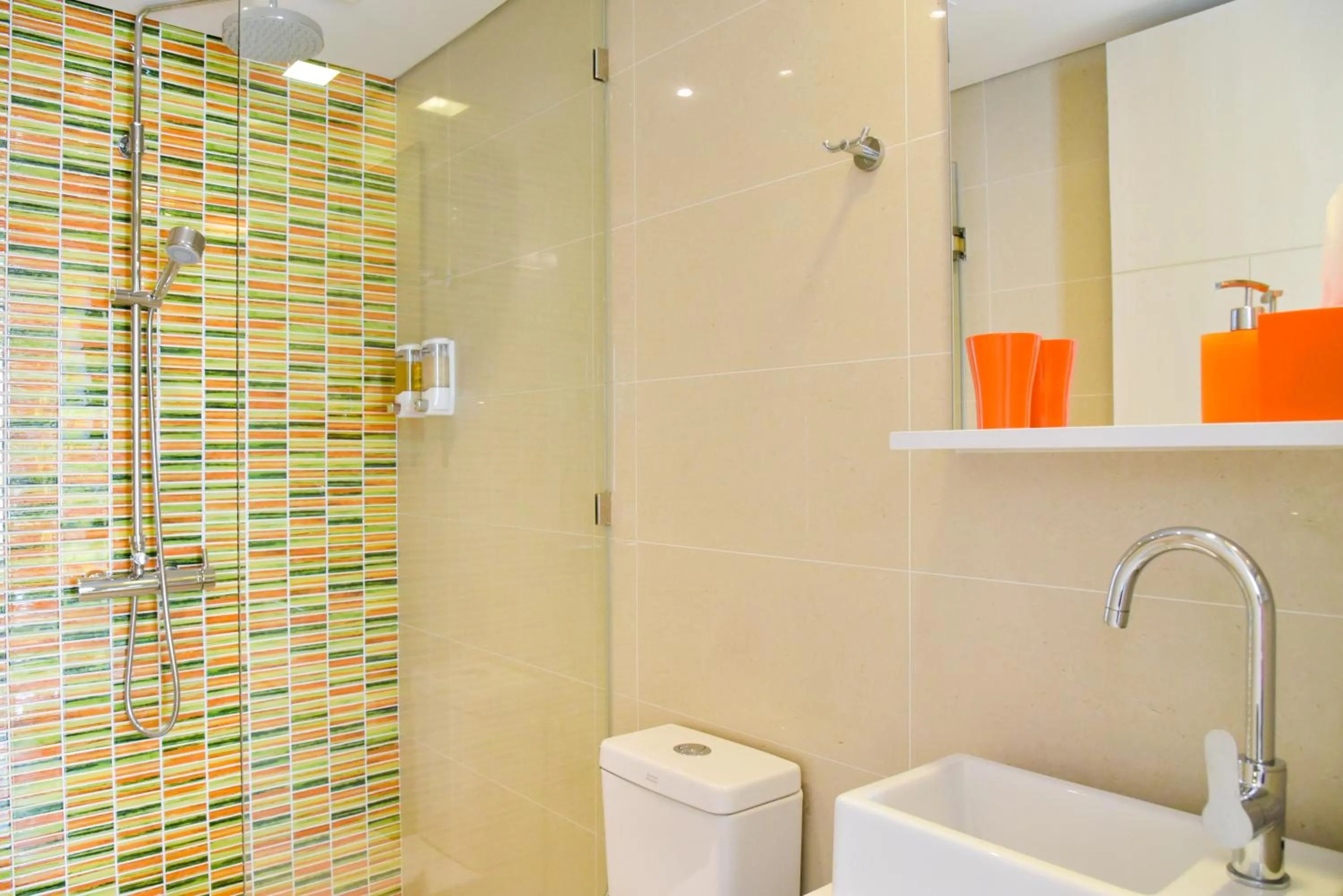 Shower in Cassia Phuket, part of Banyan Group