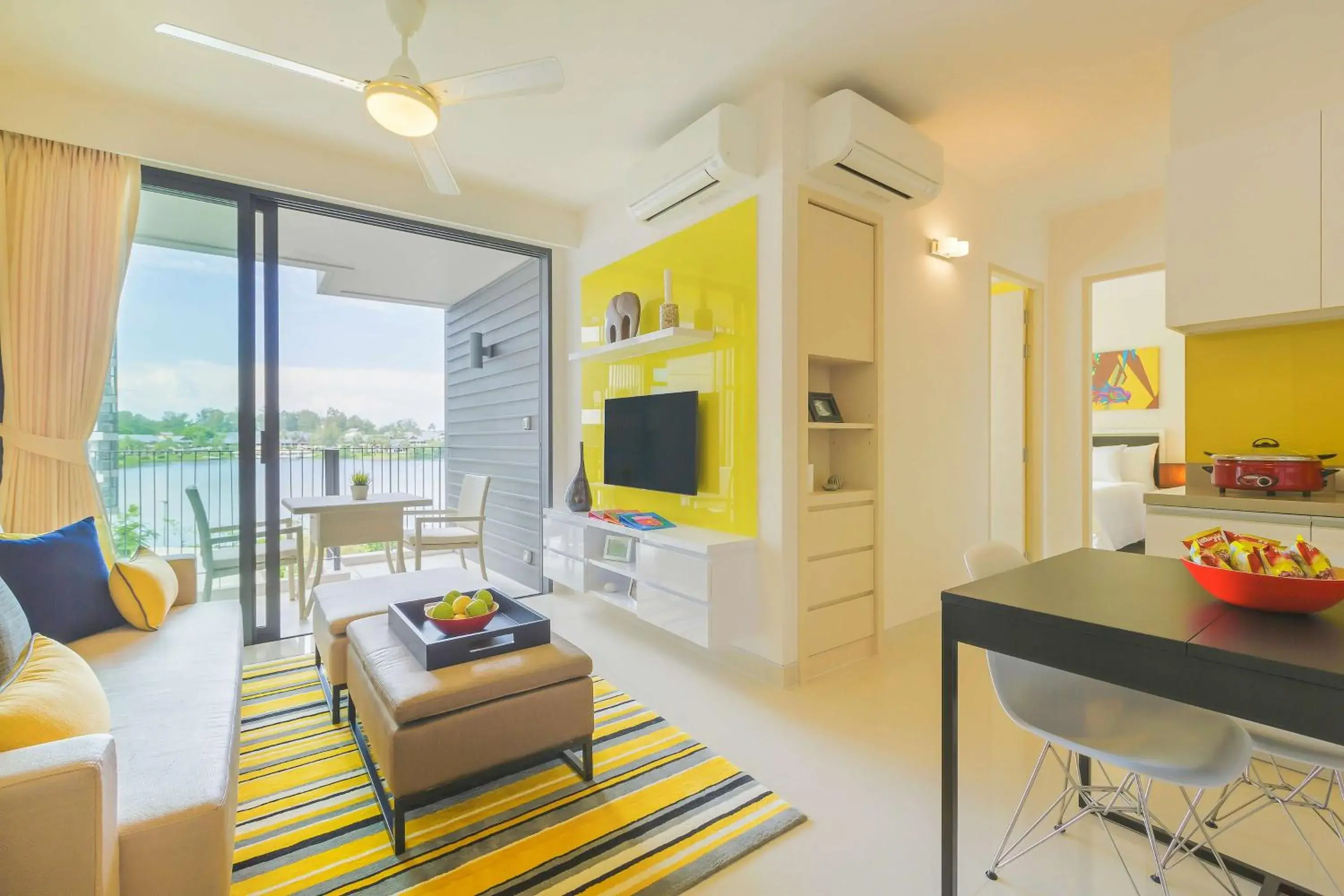 Living room in Cassia Phuket, part of Banyan Group Living room in Cassia Phuket, part of Banyan Group