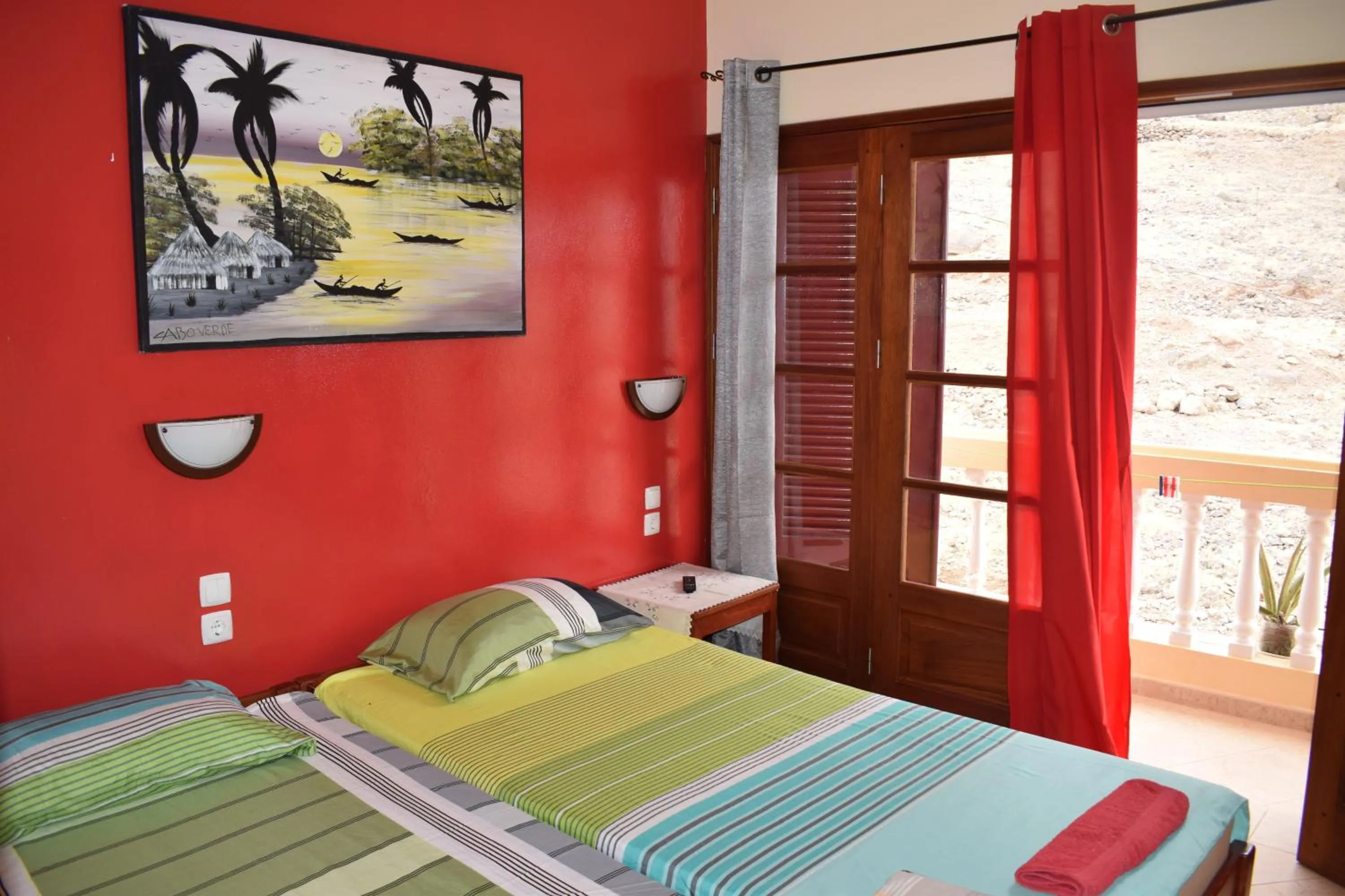 Bedroom, Bed in Apartamento Fritzi