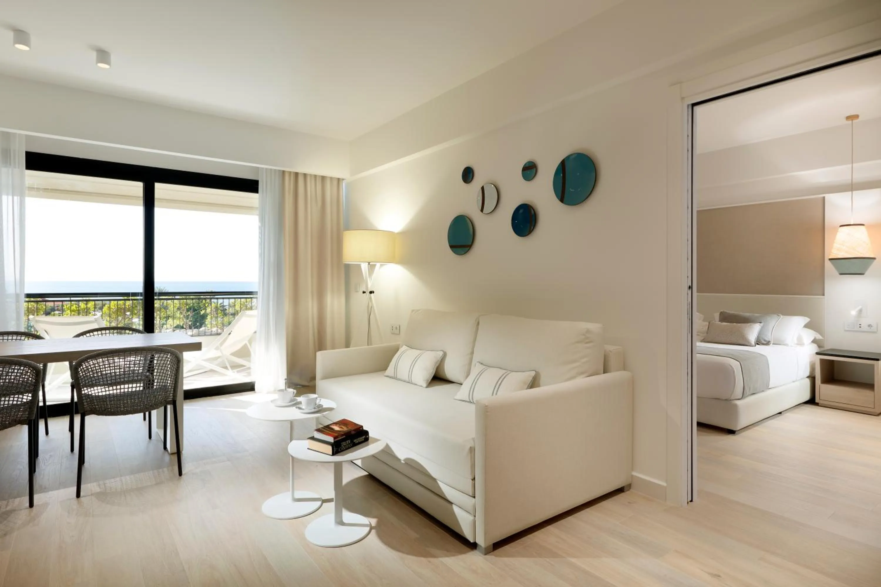 Living room, Bed in Grand Palladium Sicilia Resort & Spa