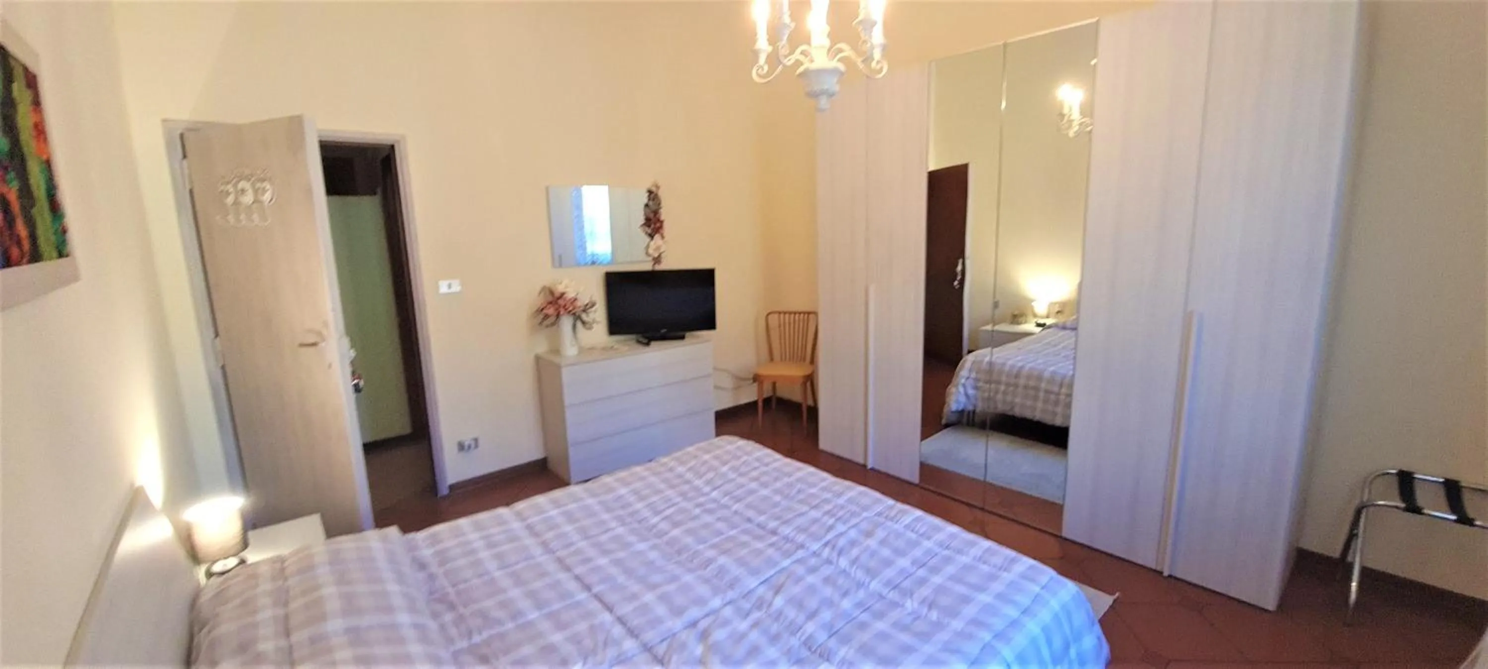 Bedroom, Bed in B&B Via della Grotta