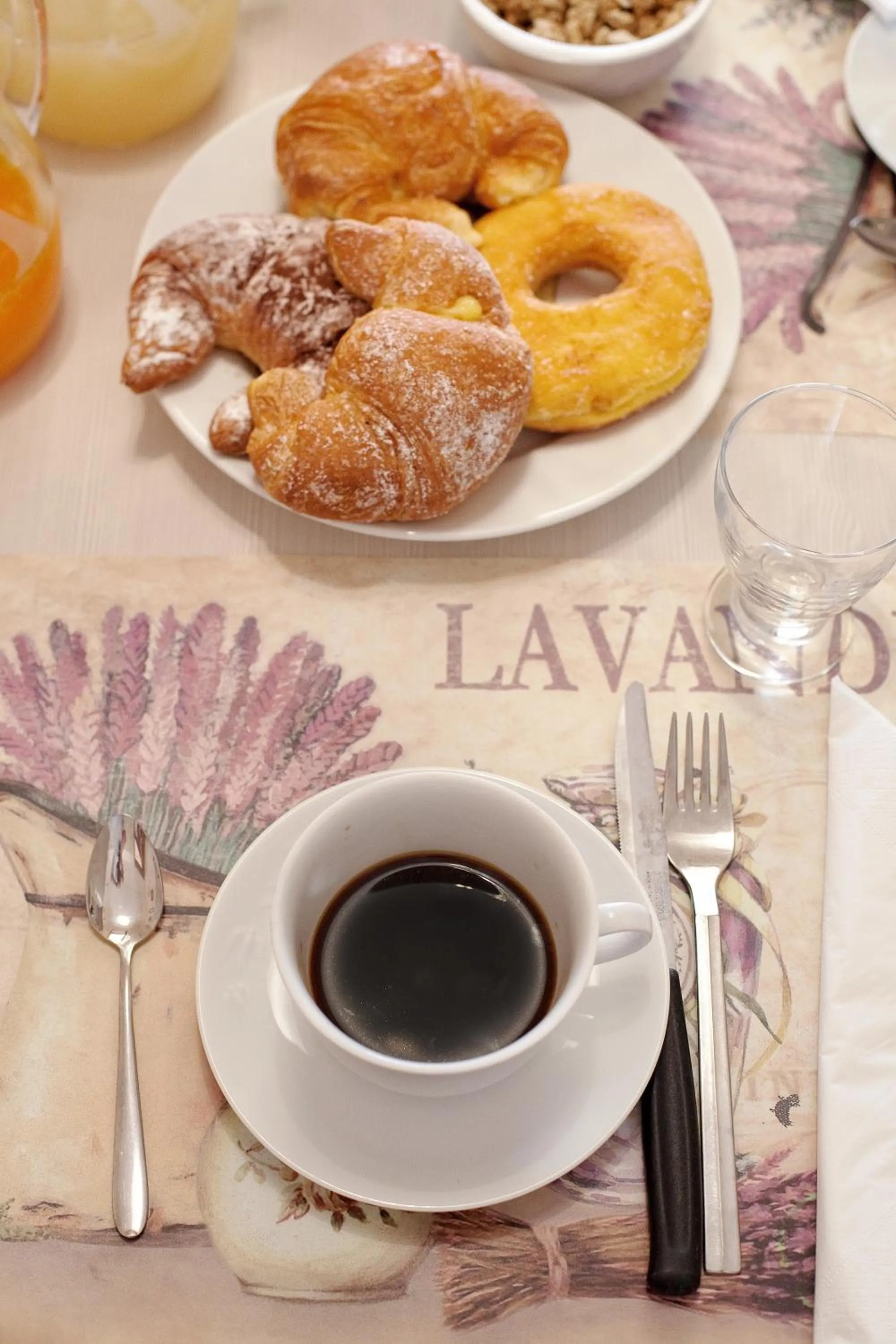 Food and drinks in B&B Via della Grotta