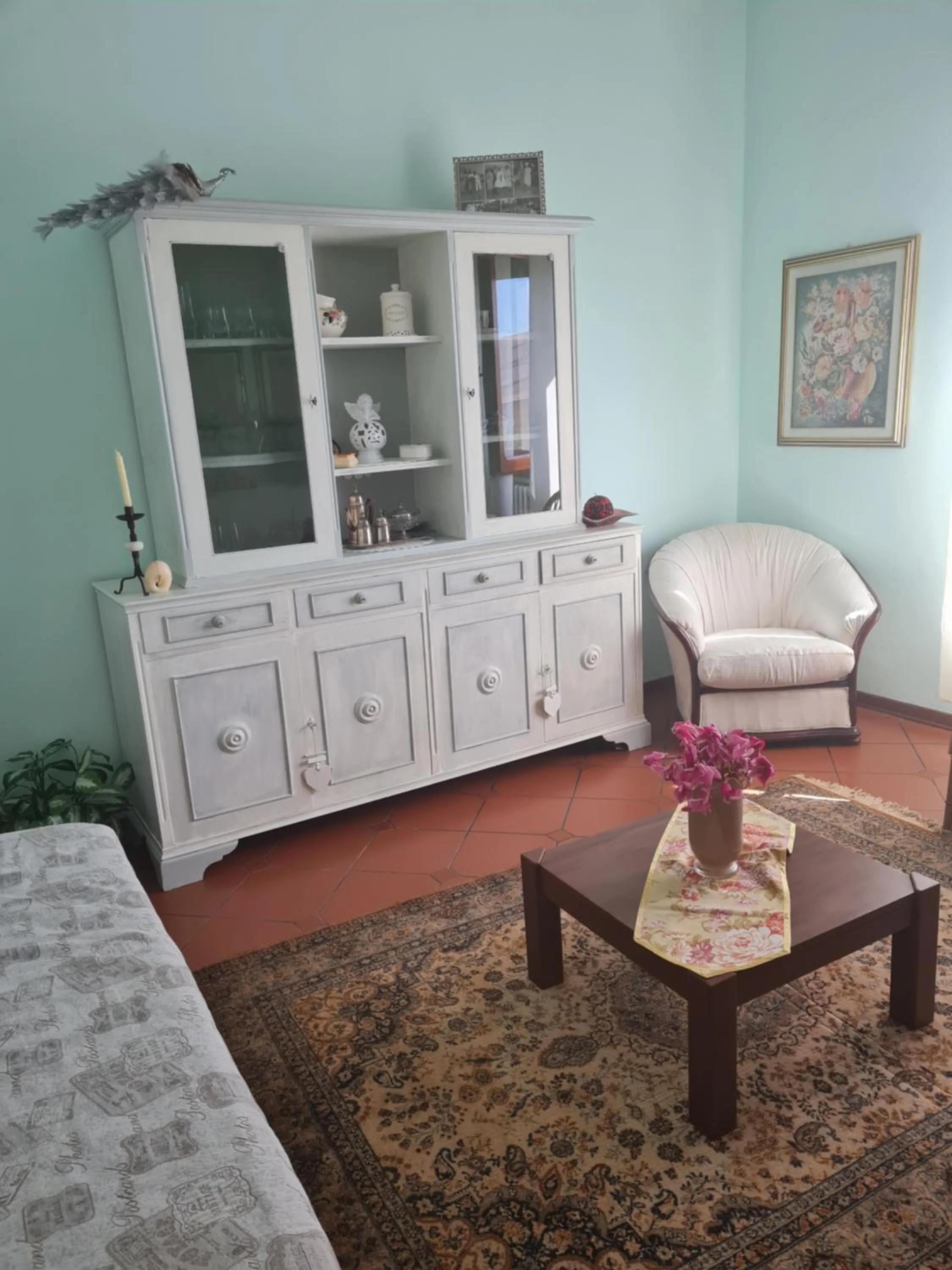 Living room in B&B Via della Grotta