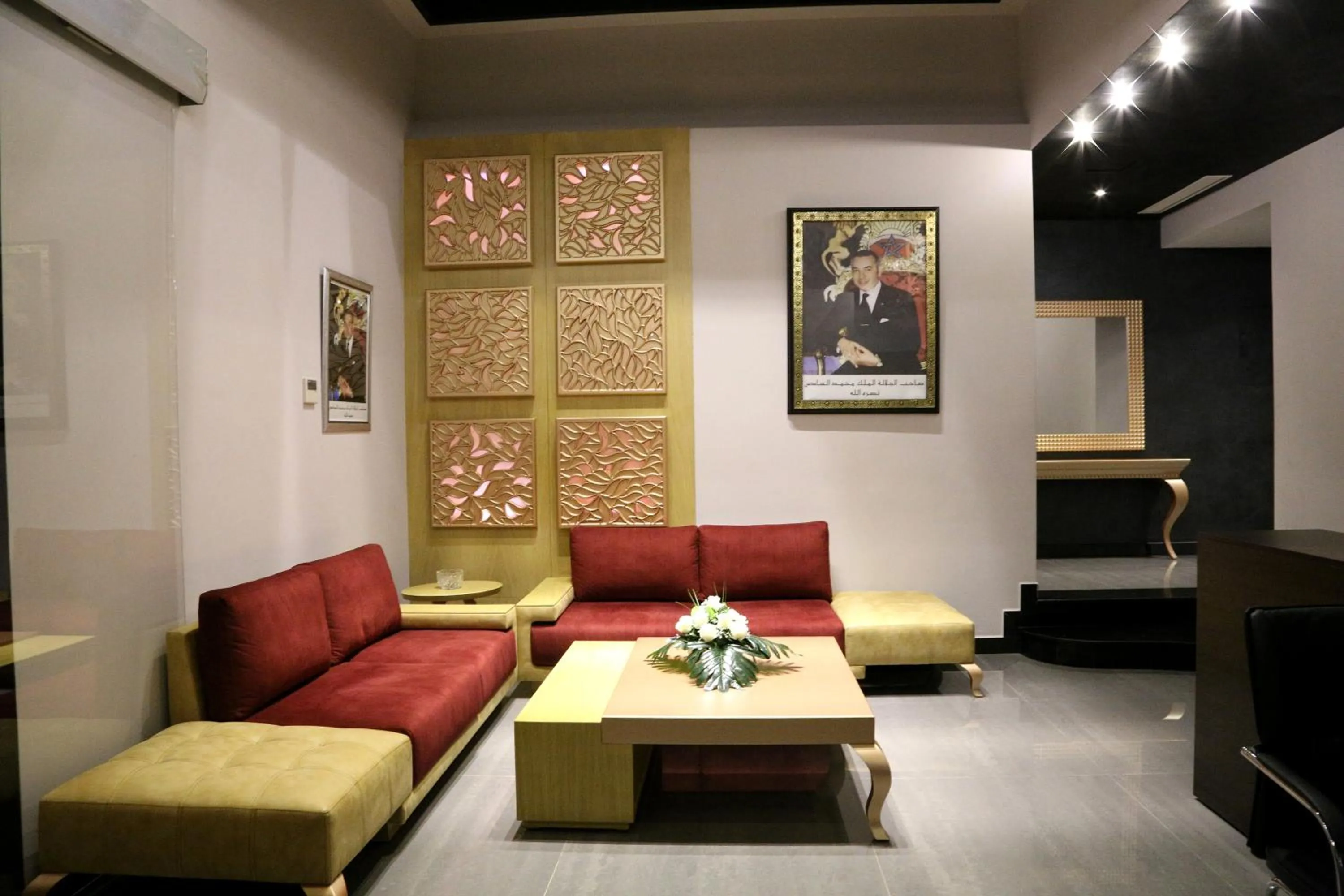 Living room in Hotel A44