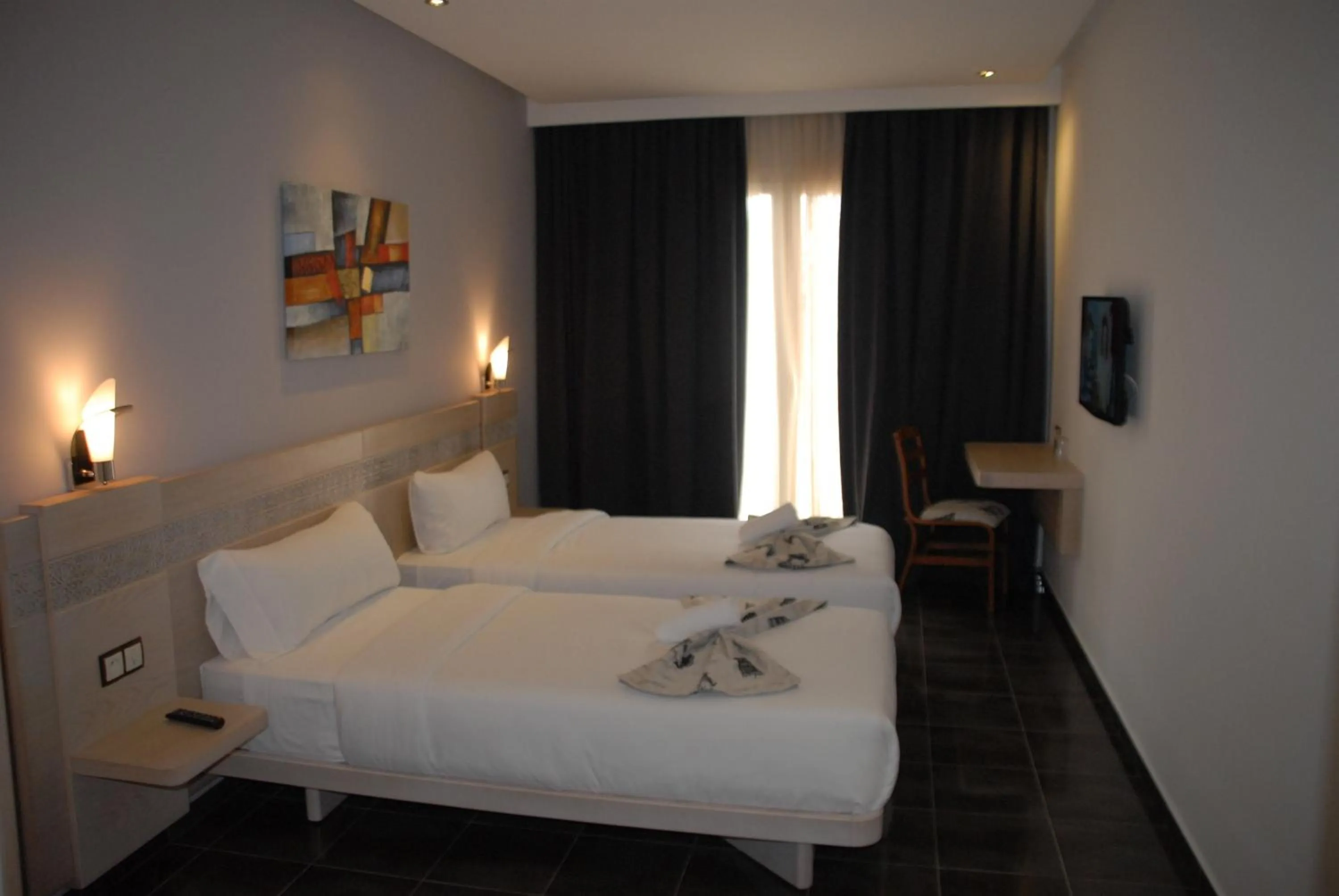 Photo of the whole room, Bed in Hotel A44